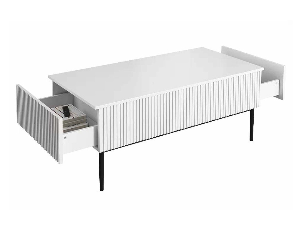 Žurnālu galdiņš Melfelu 100 (Balts)