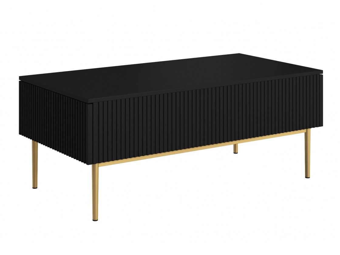 Žurnālu galdiņš Melfelu 100 (Melns)