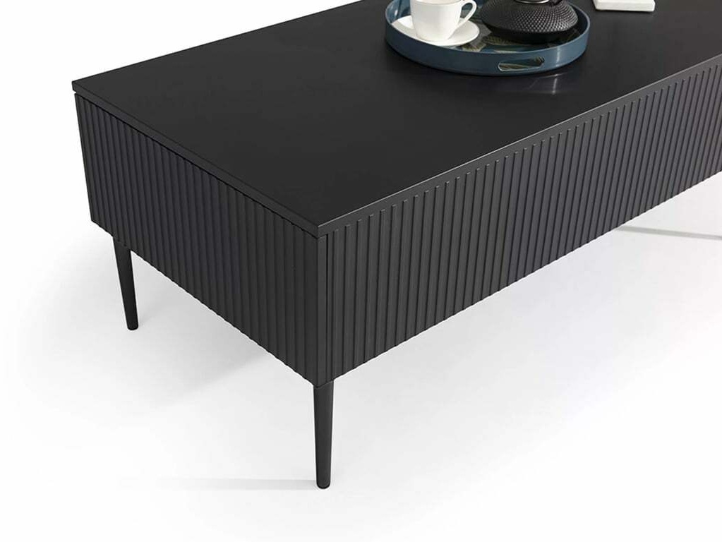 Žurnālu galdiņš Melfelu 100 (Melns)