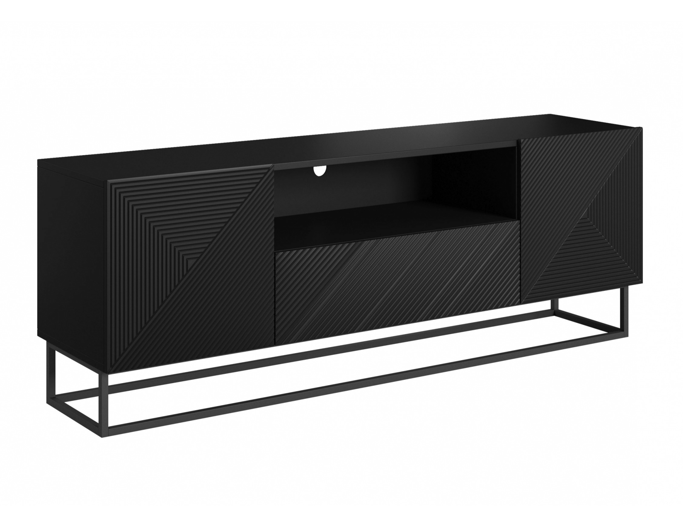 TV galds Dortivi 102 (Matēts melns)