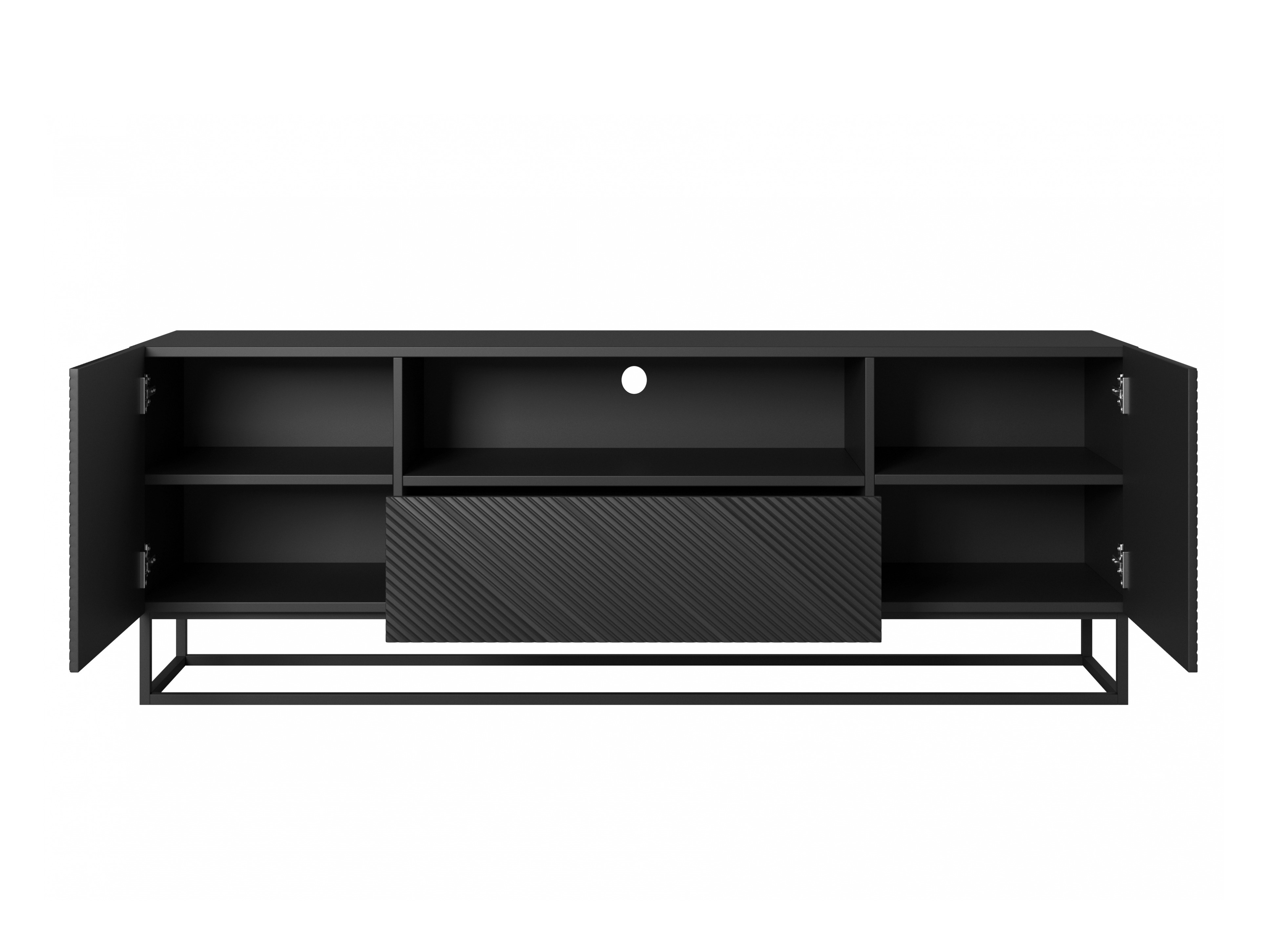 TV galds Dortivi 102 (Matēts melns)