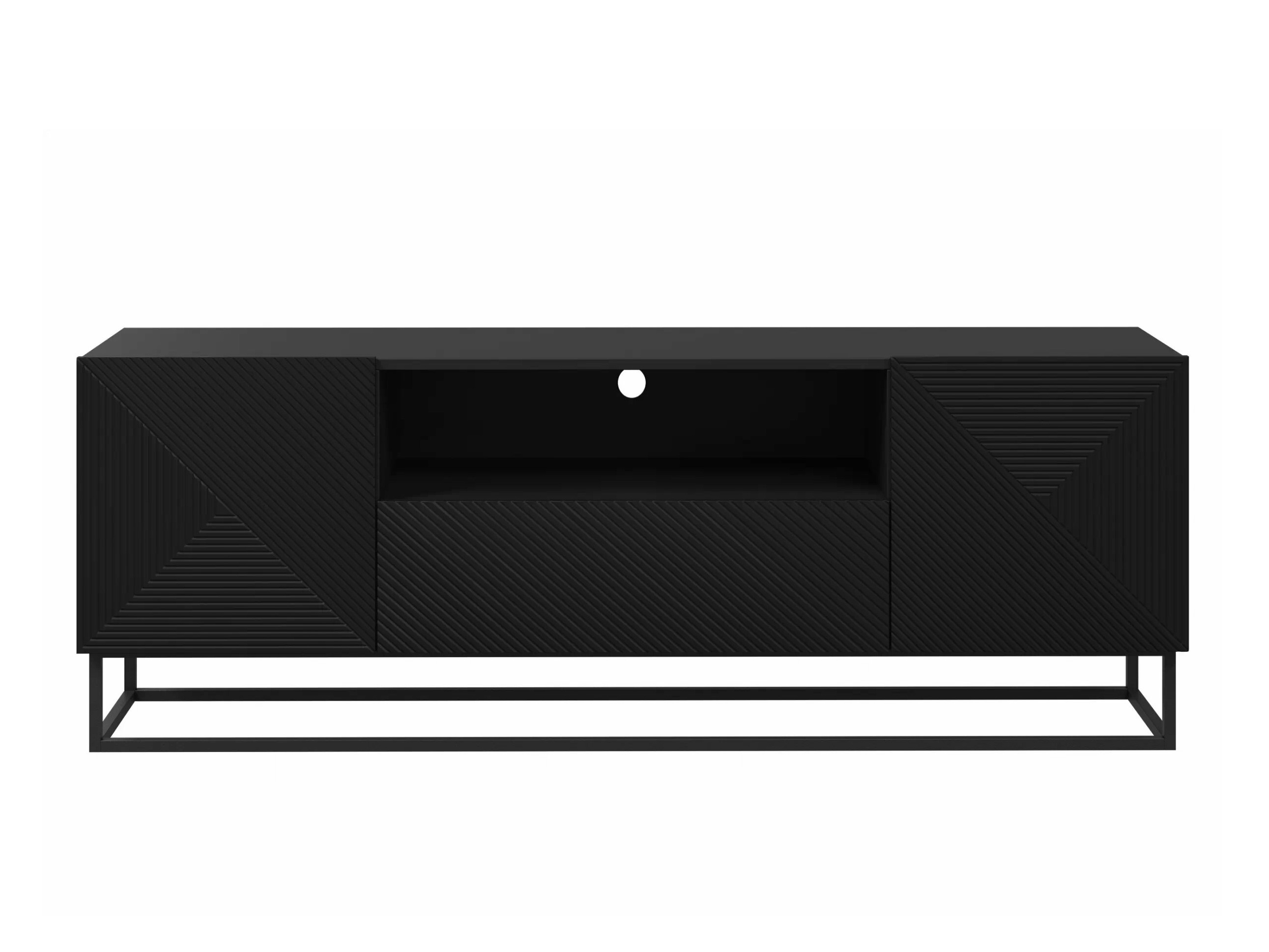 TV galds Dortivi 102 (Matēts melns)