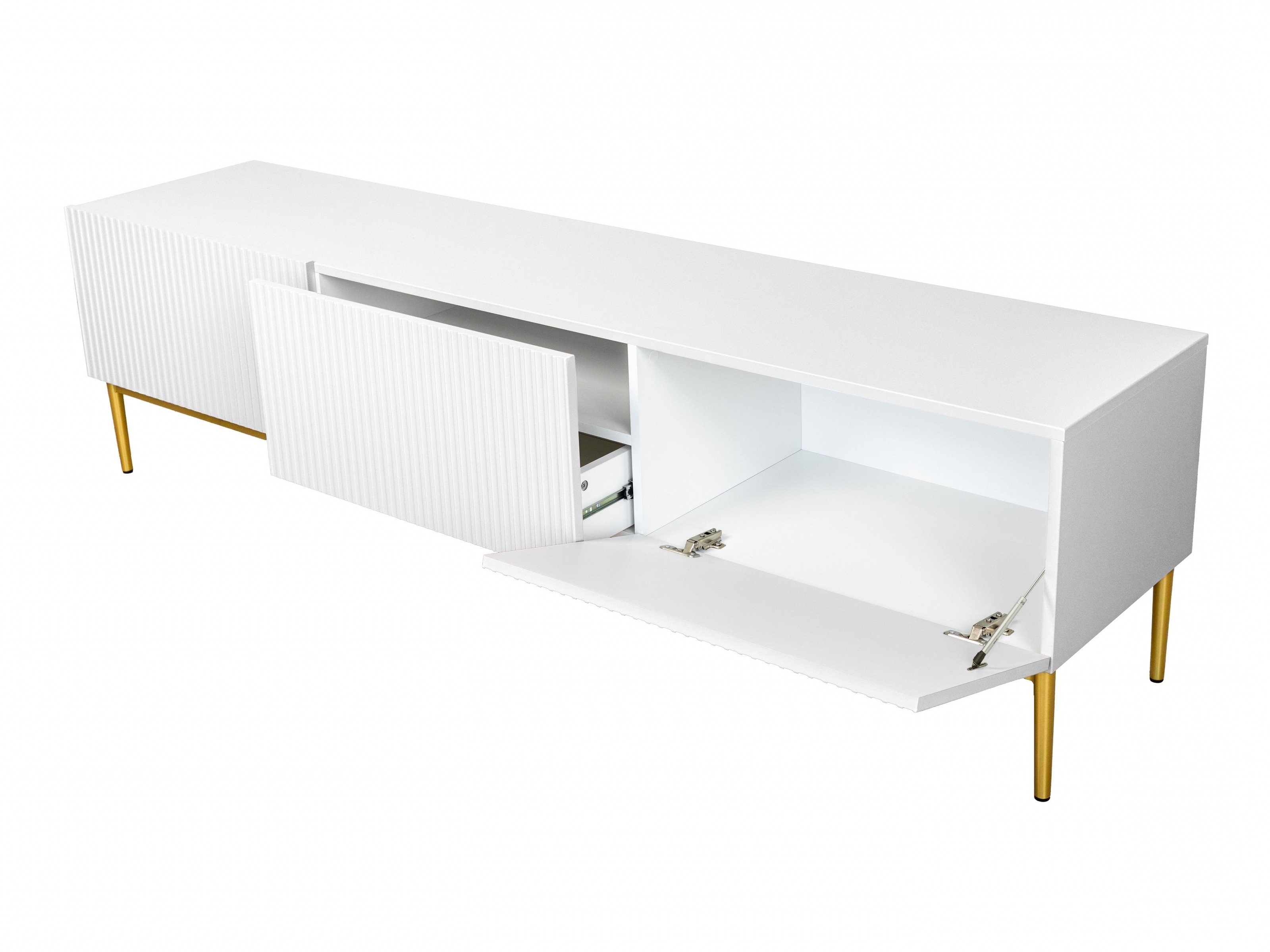 TV galds Melfelu 103 (Balts)