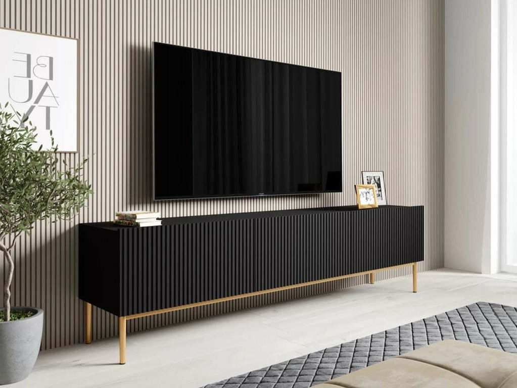 TV galds Melfelu 103 (Melns)