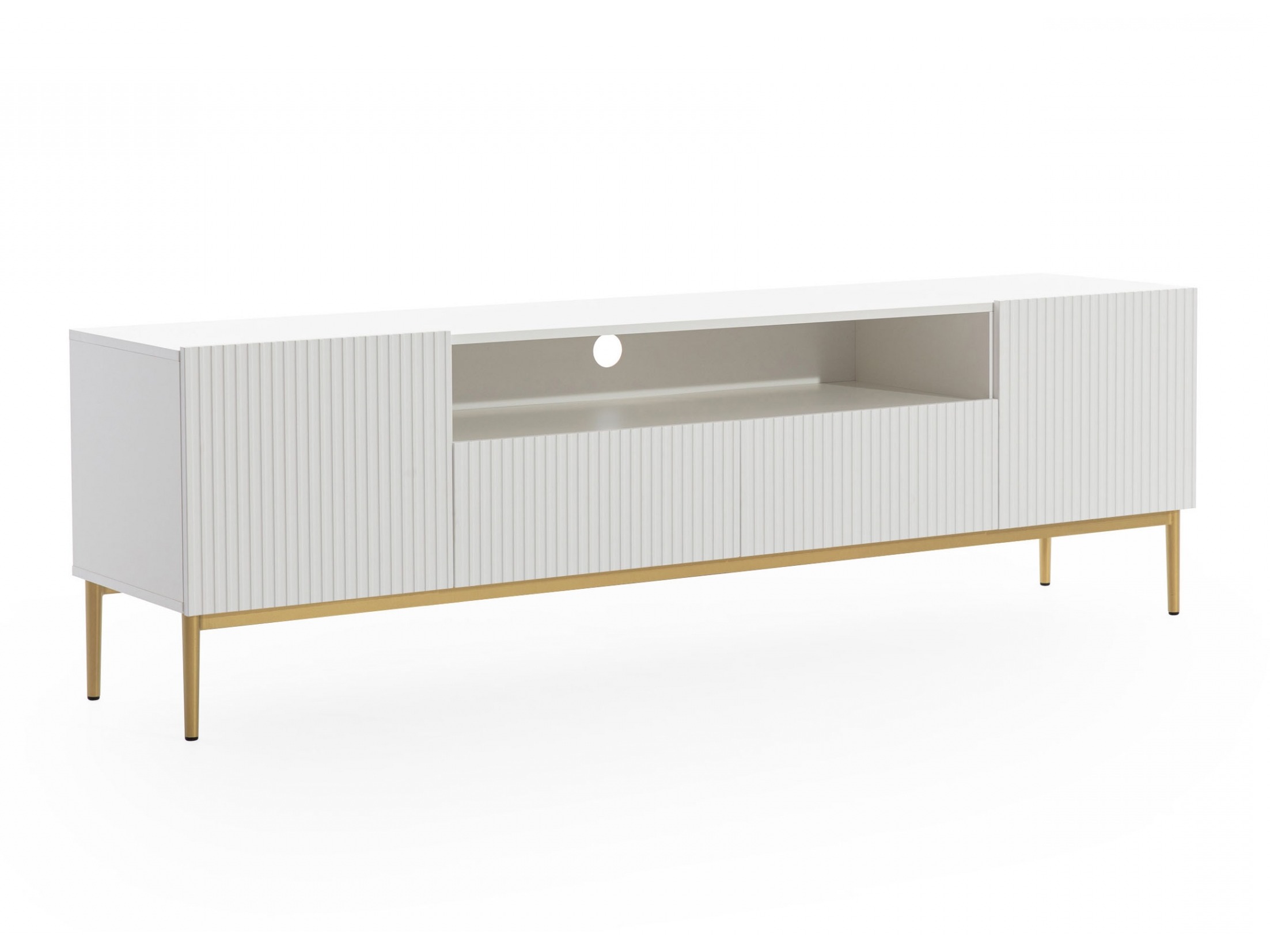 TV galds Melfelu 105 (Balts)