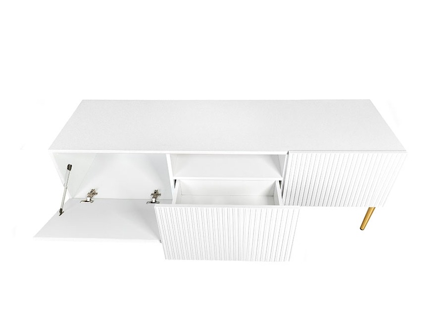 TV galds Melfelu 106 (Balts)