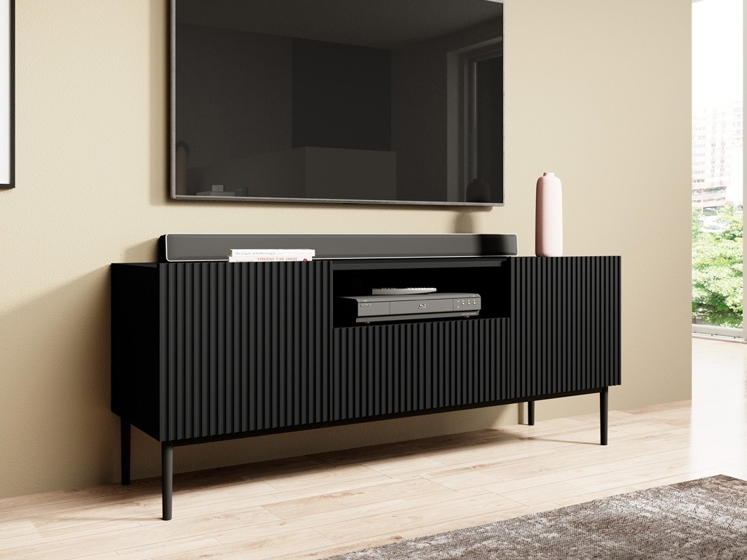 TV galds Melfelu 106 (Melns)