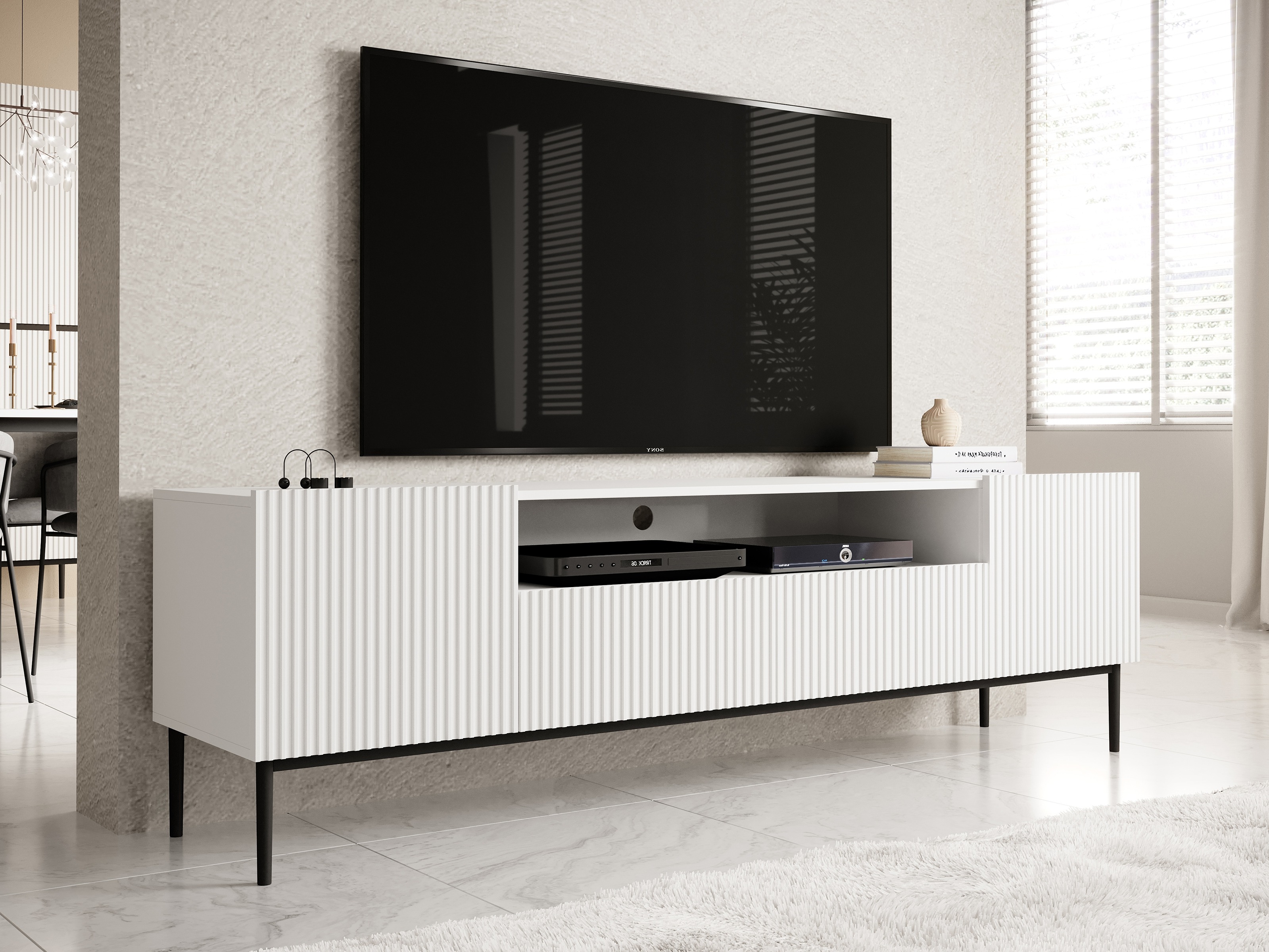 ТВ тумба Melfelu 105 (Белый)