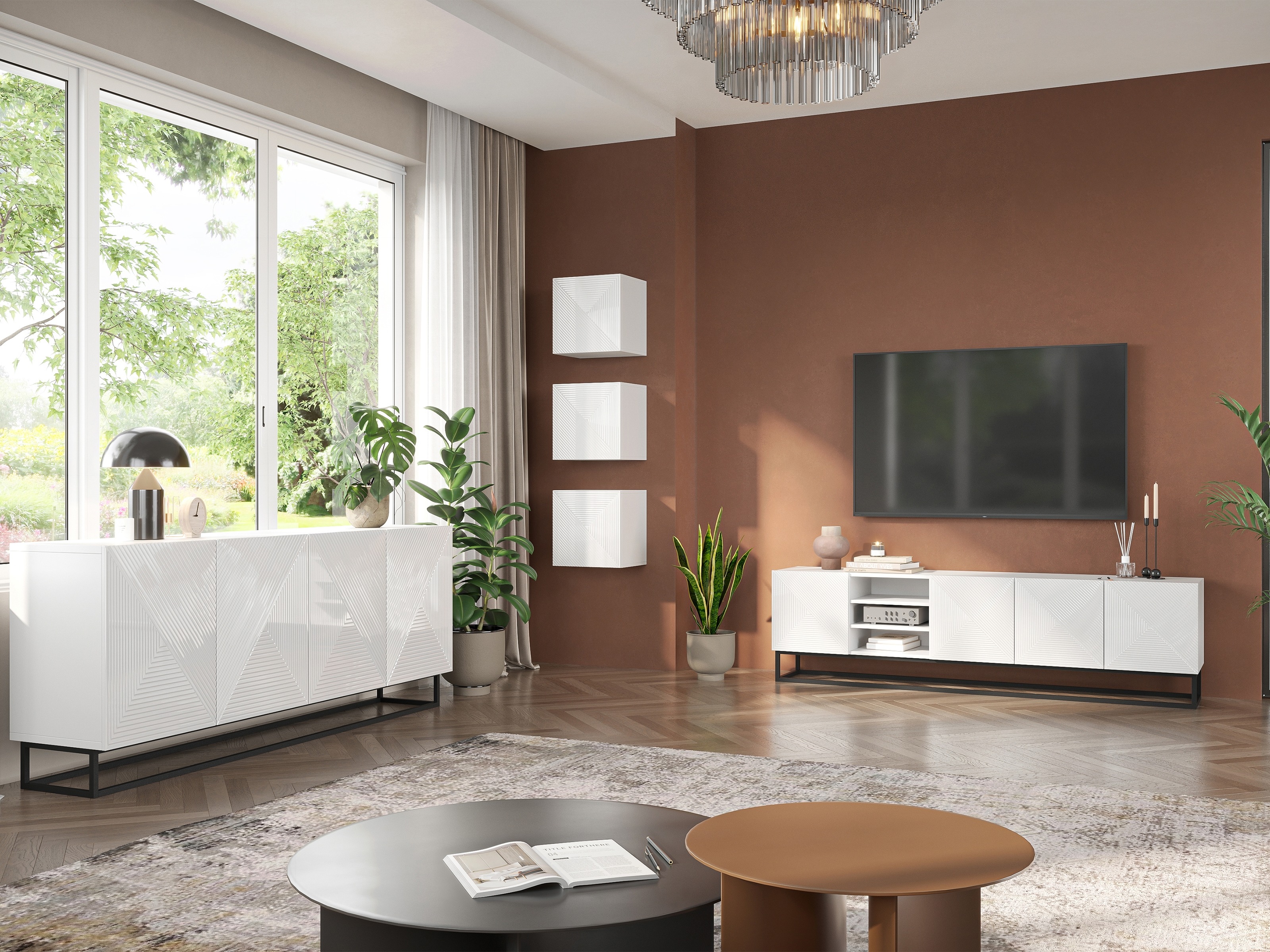 Настенные шкафы Dortivi 109 (Глянцевый белый)