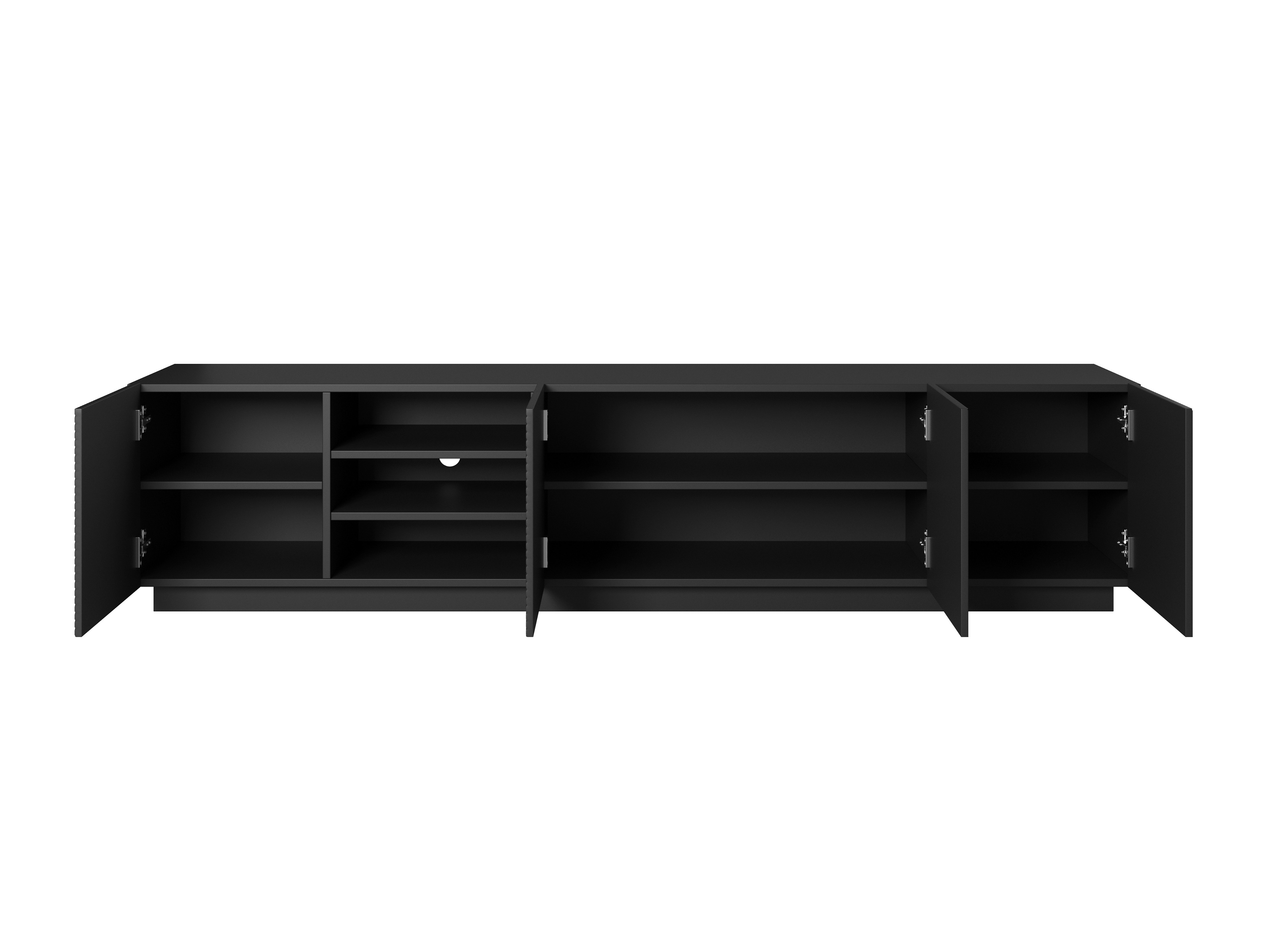 TV galds Dortivi 104 (Matēts melns)