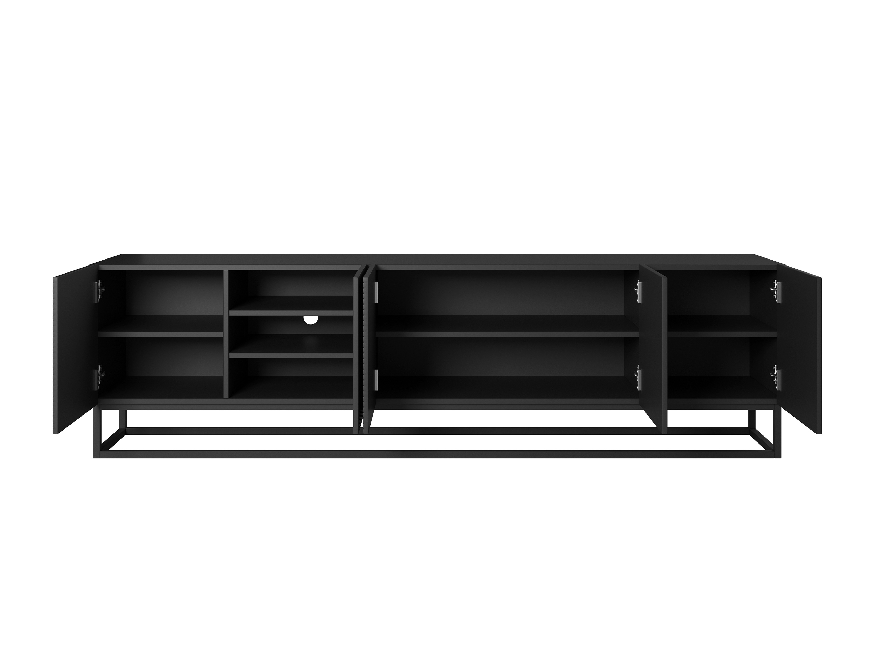 TV galds Dortivi 105 (Matēts melns)