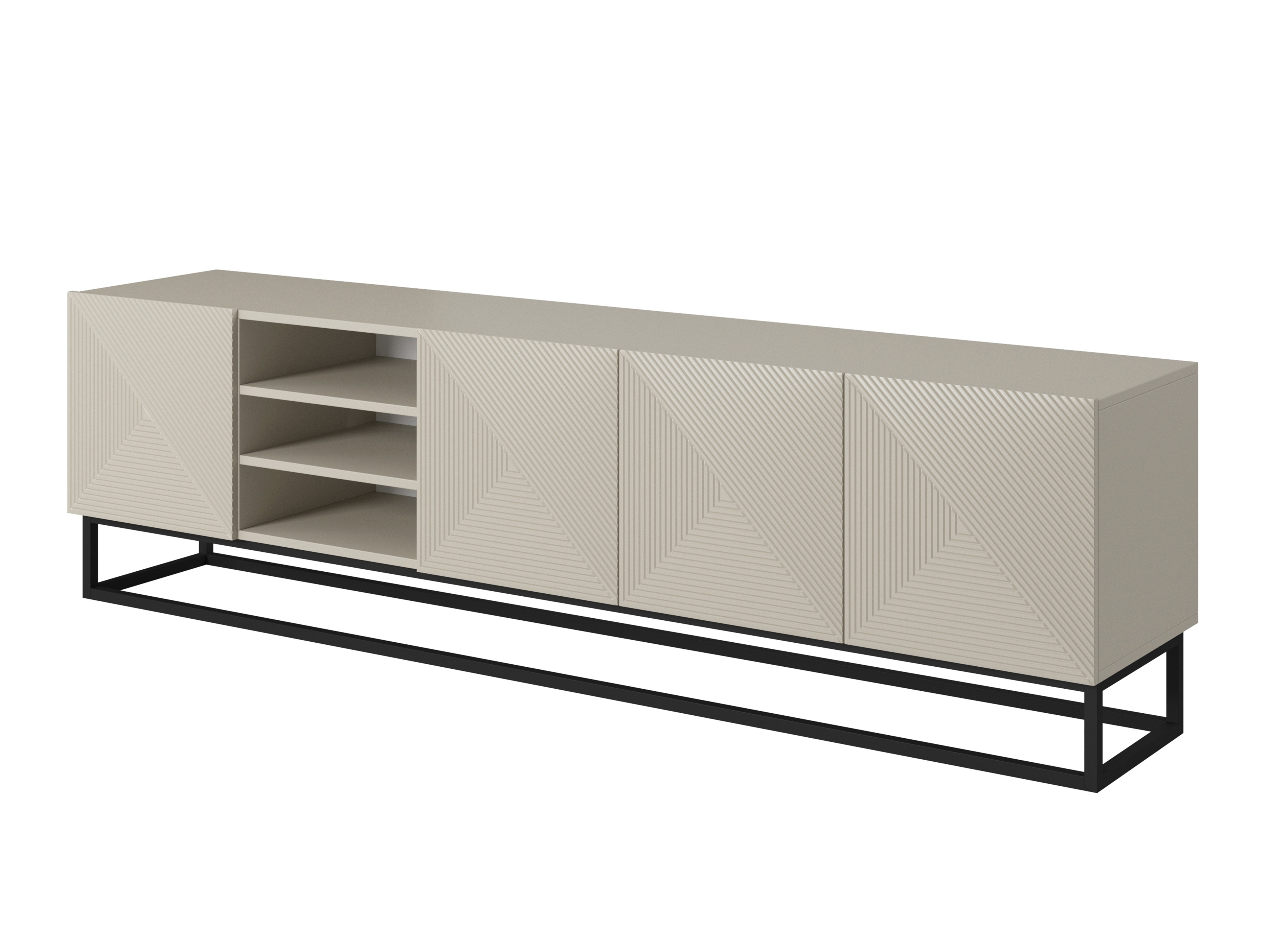 TV galds Dortivi 106 (Kašmirs + Melns)