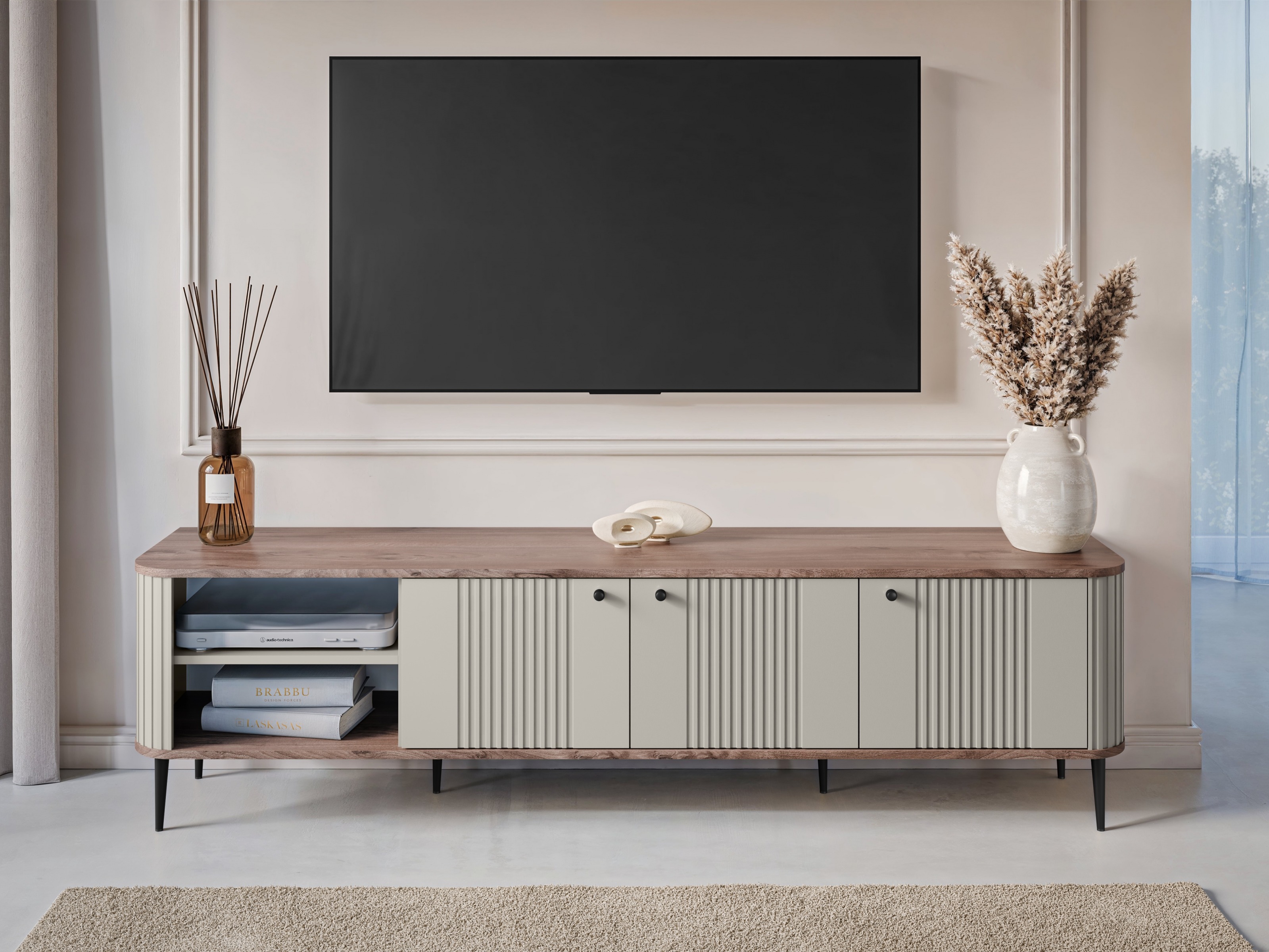 TV galds Revtoru 101 (Kašmirs + Rieksts)