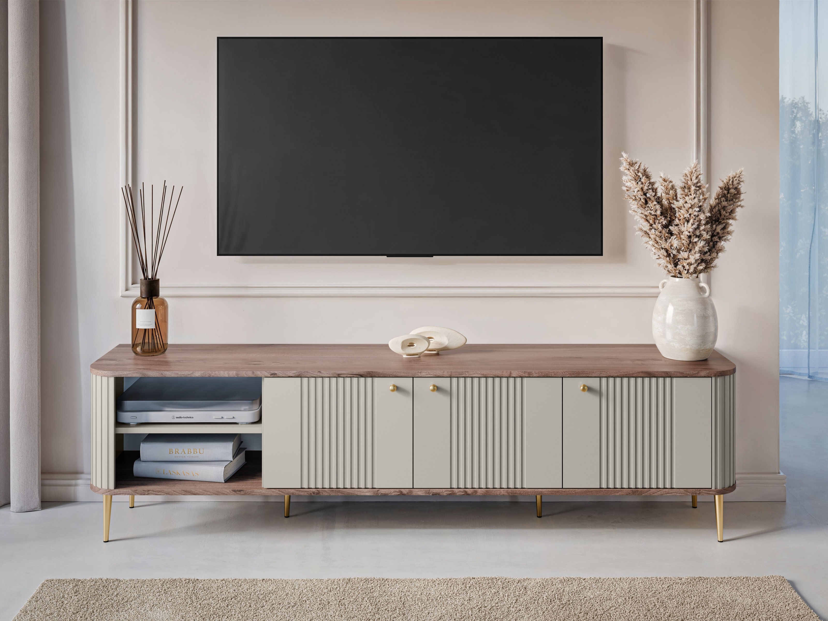 TV galds Revtoru 101 (Kašmirs + Rieksts)