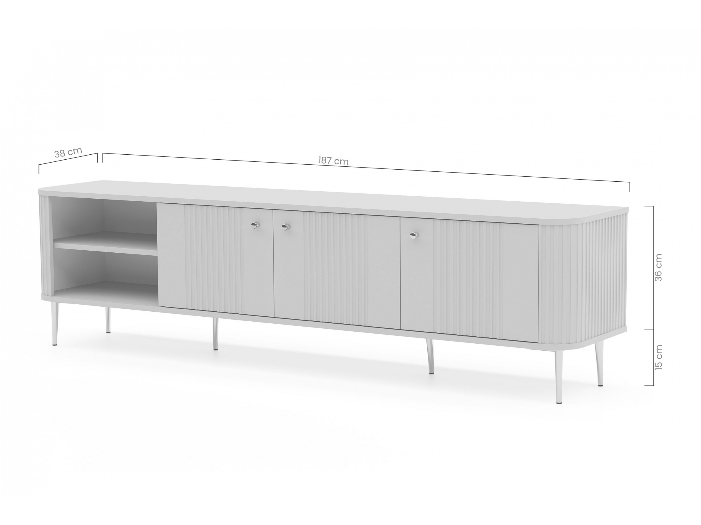 TV galds Revtoru 101 (Melns)