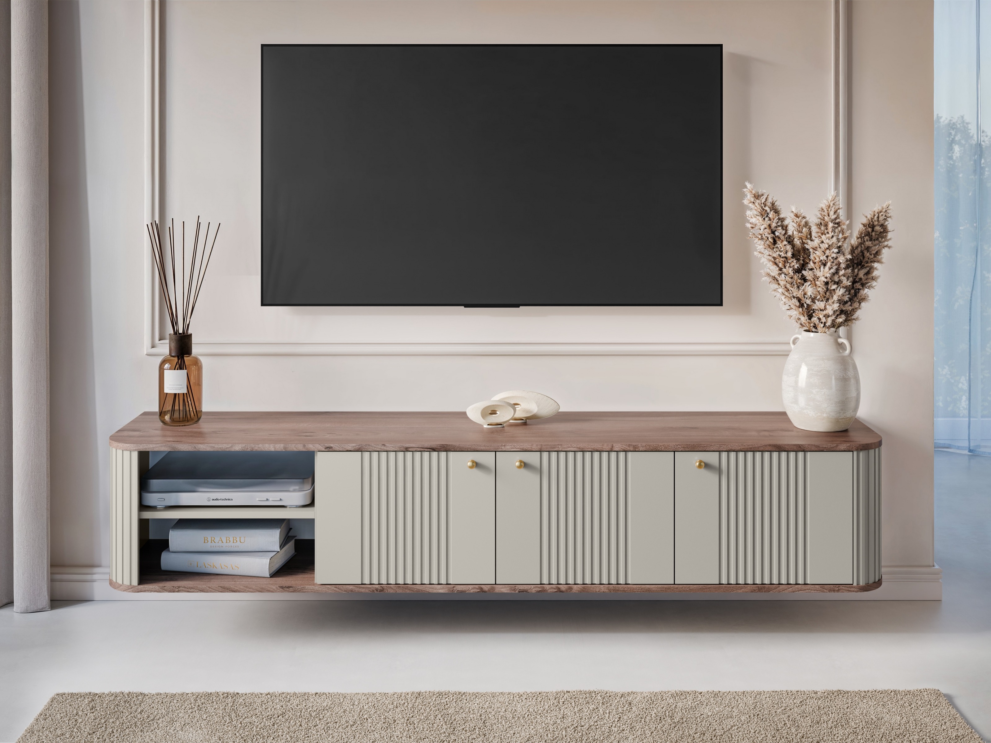 TV galds Revtoru 103 (Kašmirs + Rieksts)