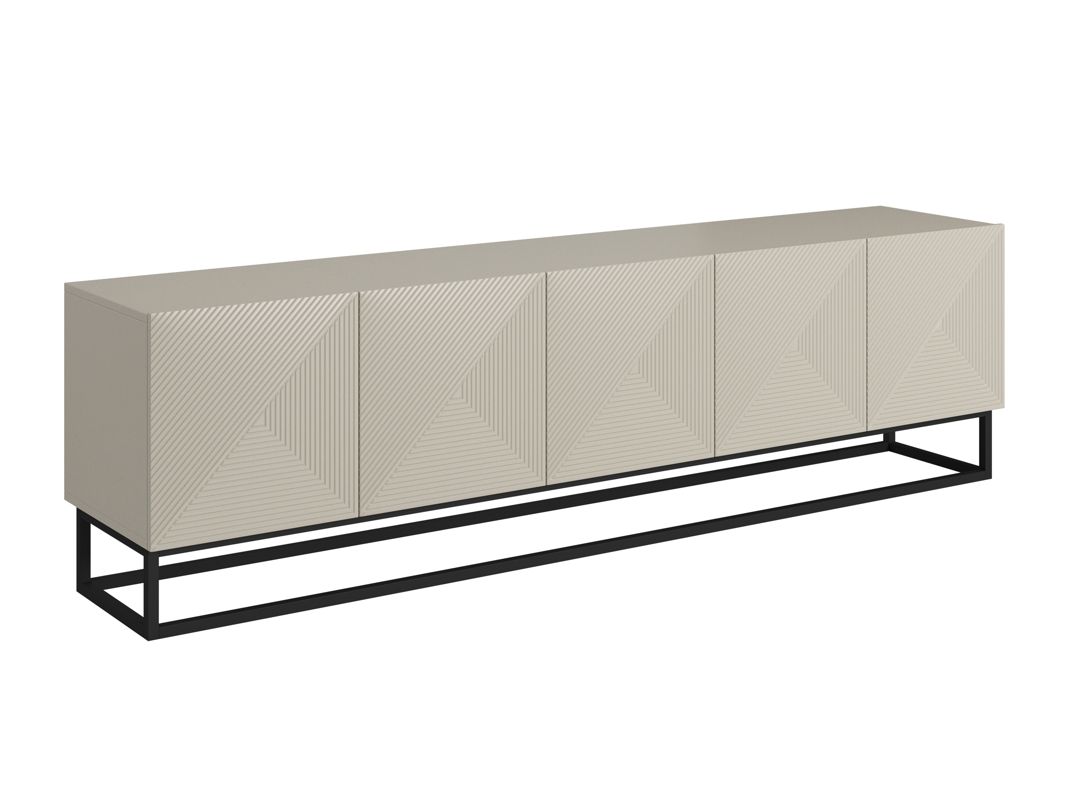 ТВ тумба Dortivi 105 (Кашемир + Чёрный)