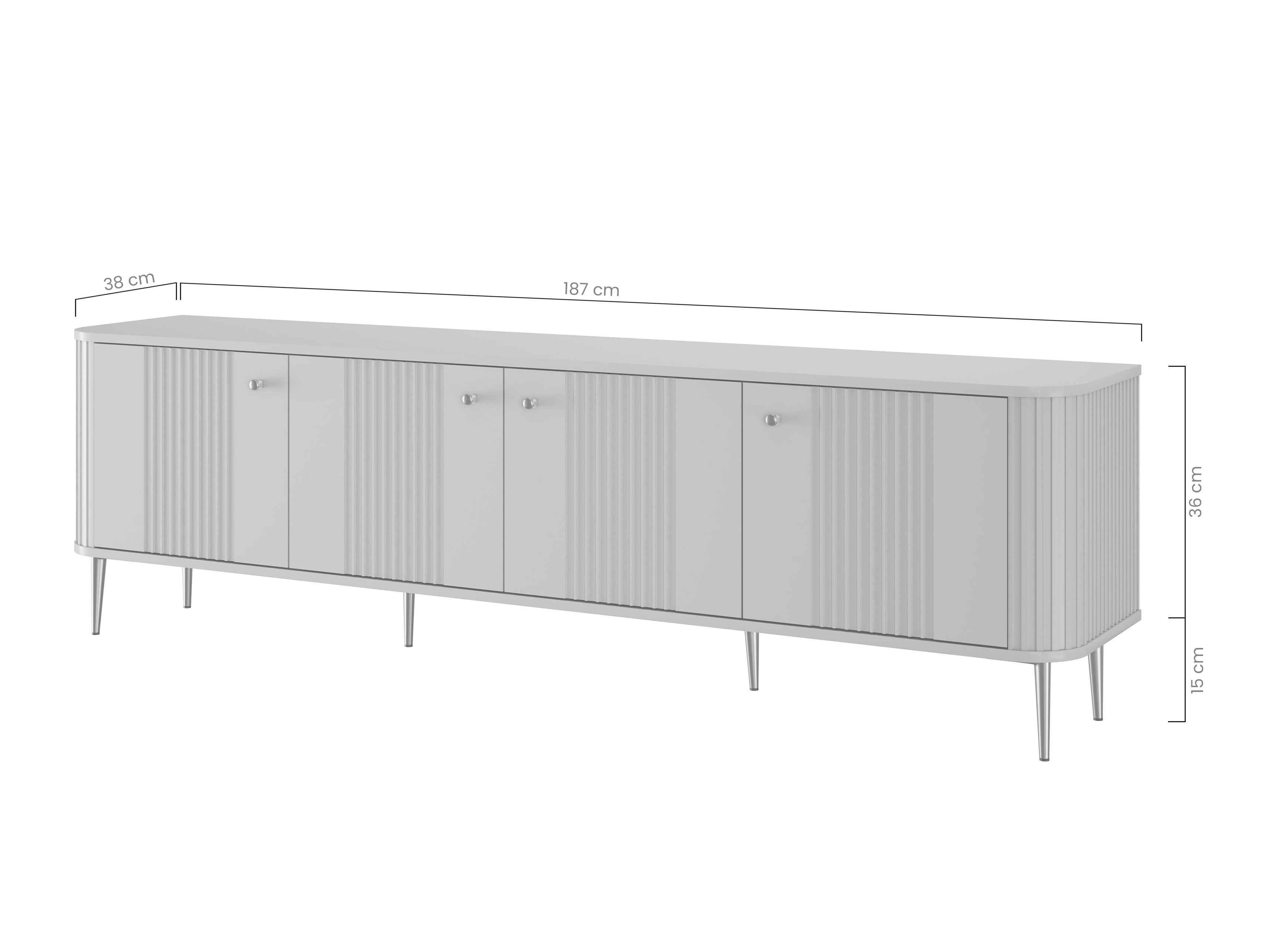 ТВ тумба Revtoru 102 (Чёрный)