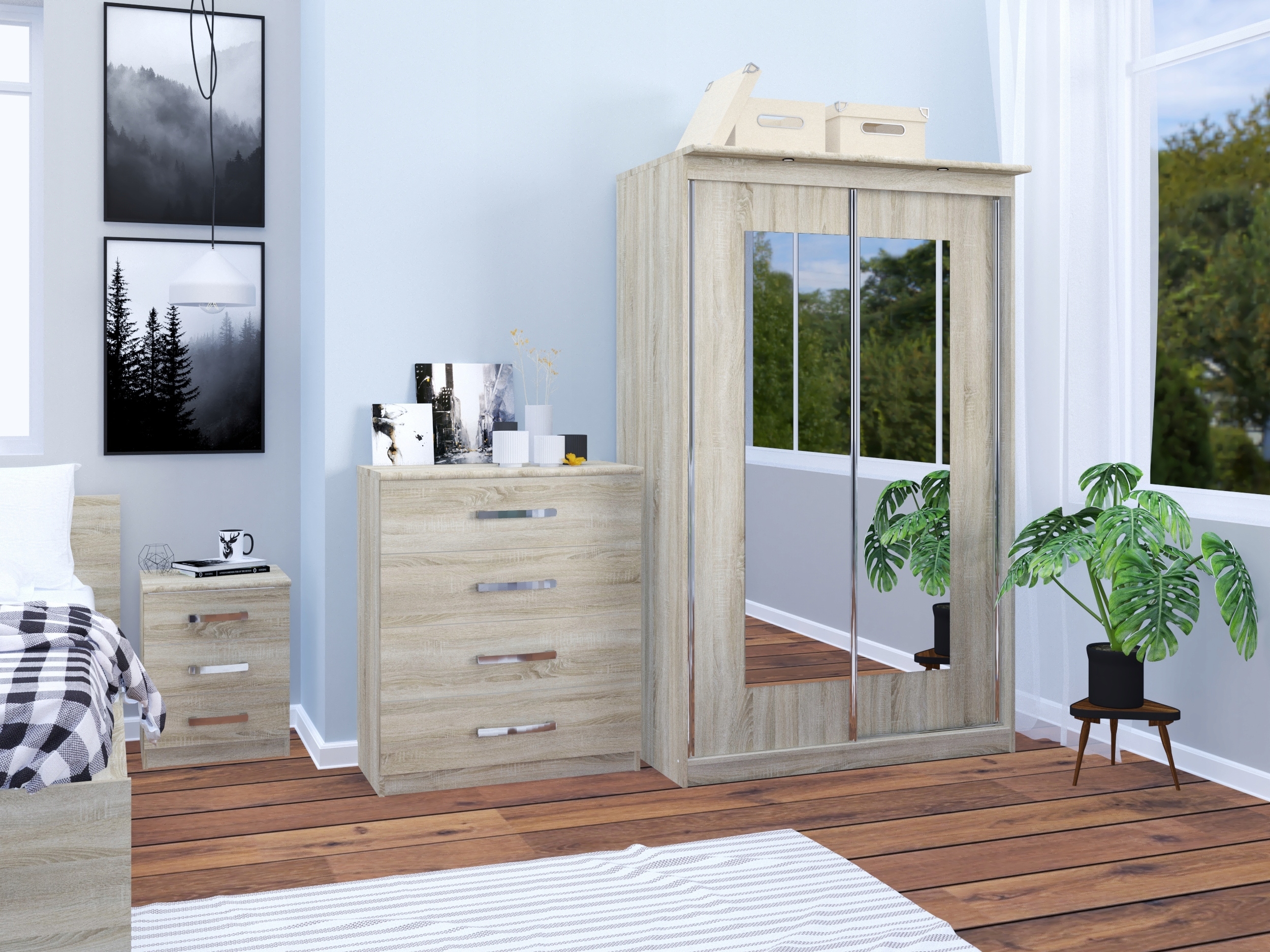 Kомод Bristol 150 (Сонома Дуб)