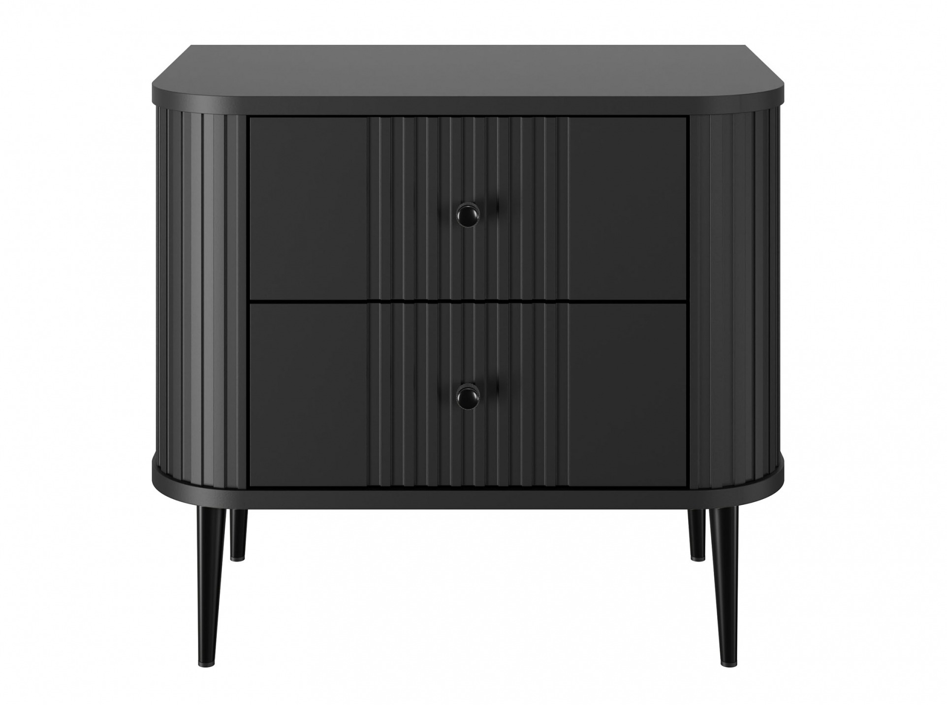 Naktsgaldiņu komplekts Revtoru 106 (Melns)