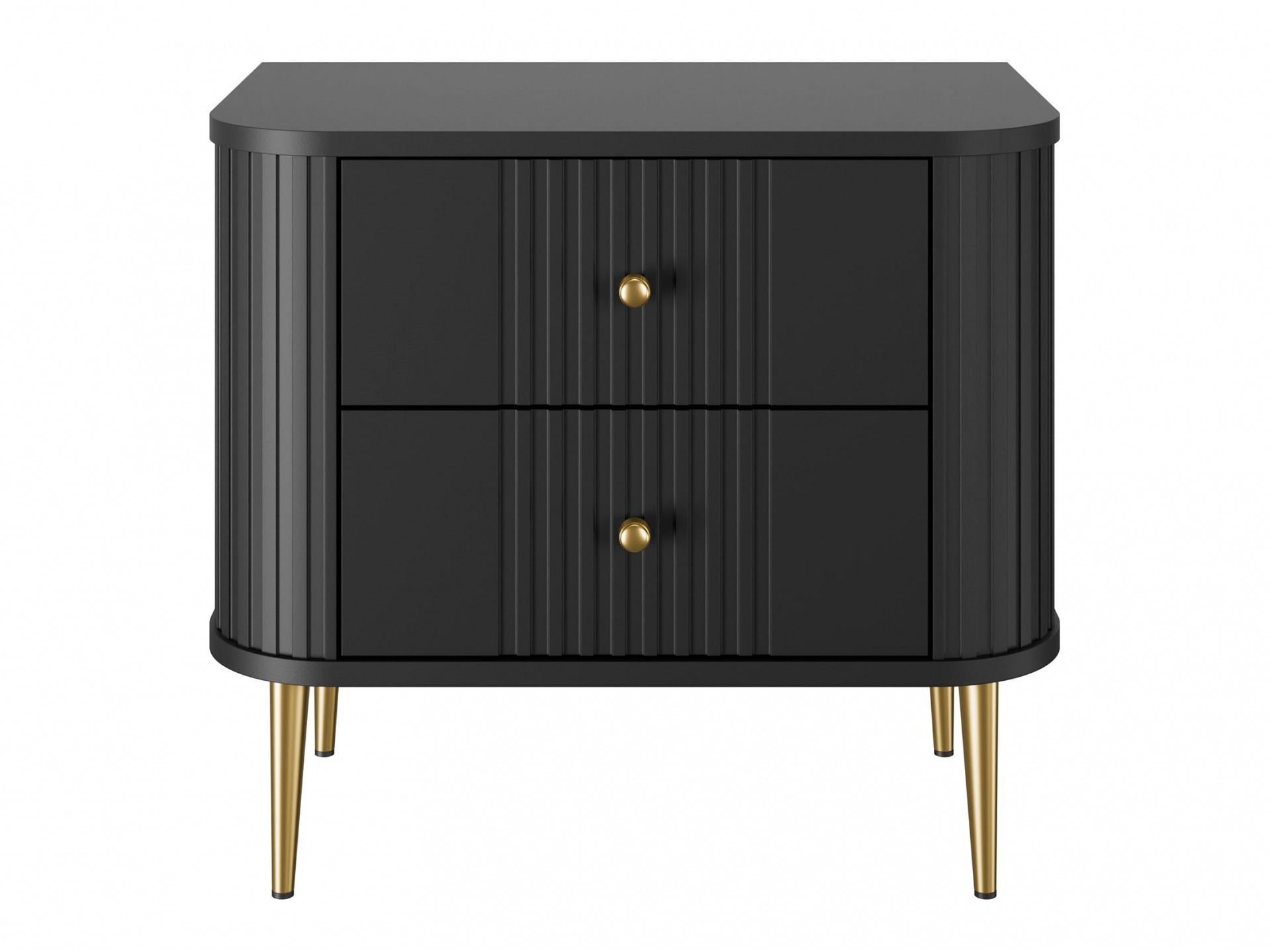 Naktsgaldiņu komplekts Revtoru 106 (Melns)