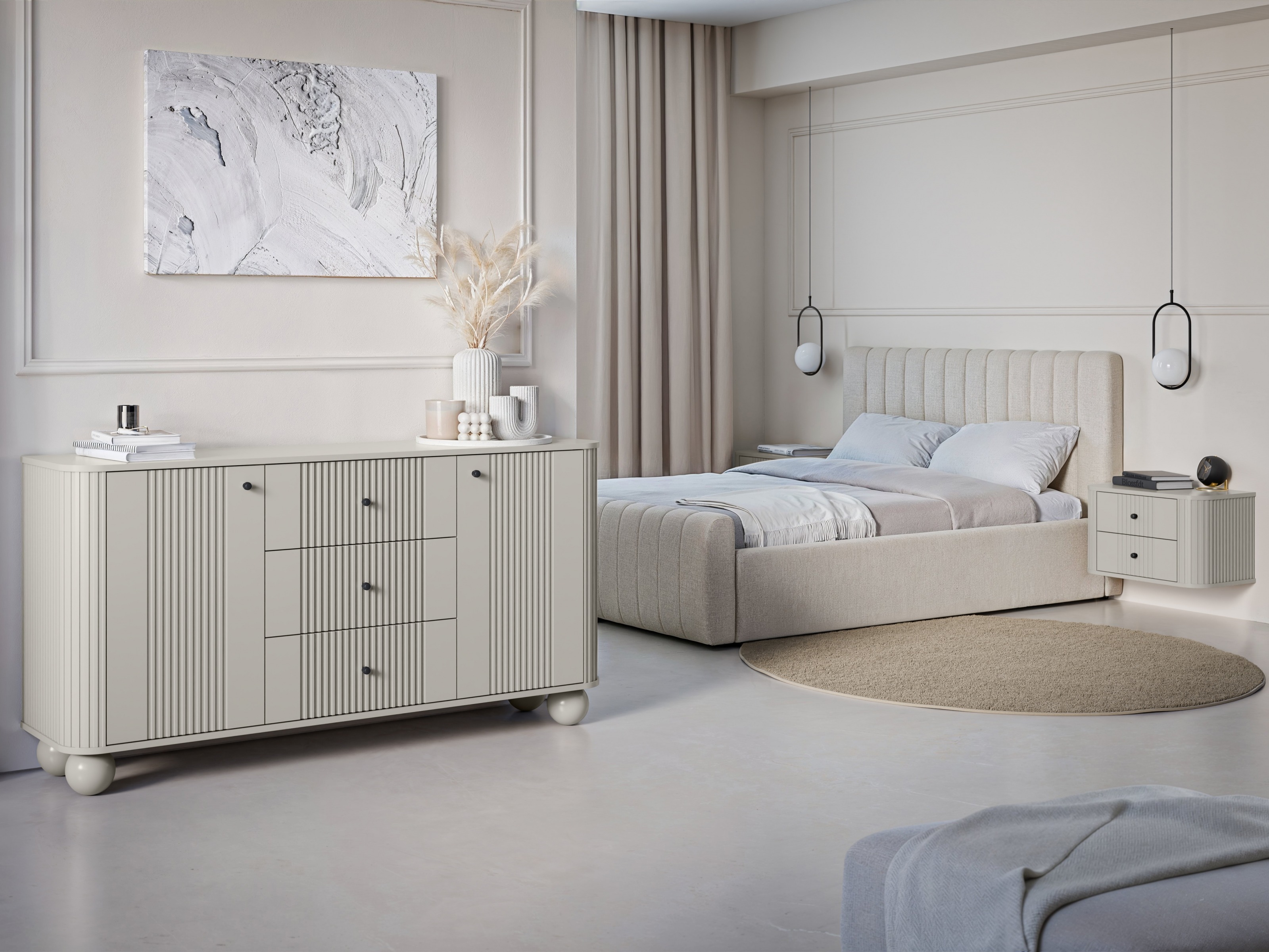 Naktsgaldiņu komplekts Revtoru 107 (Kašmirs)