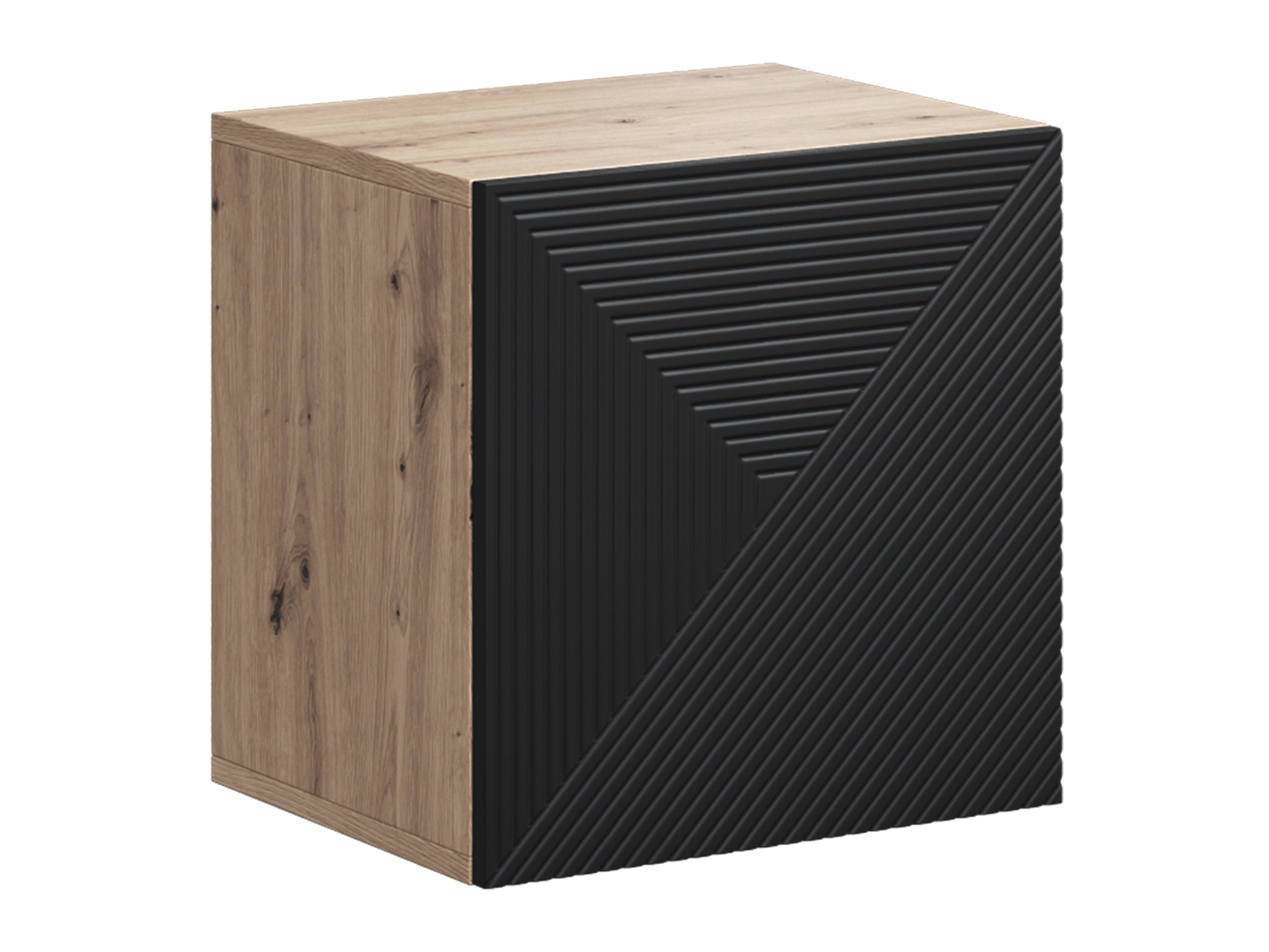 Piekarams skapītis Dortivi 109 (Artisan ozols + Matēts melns)