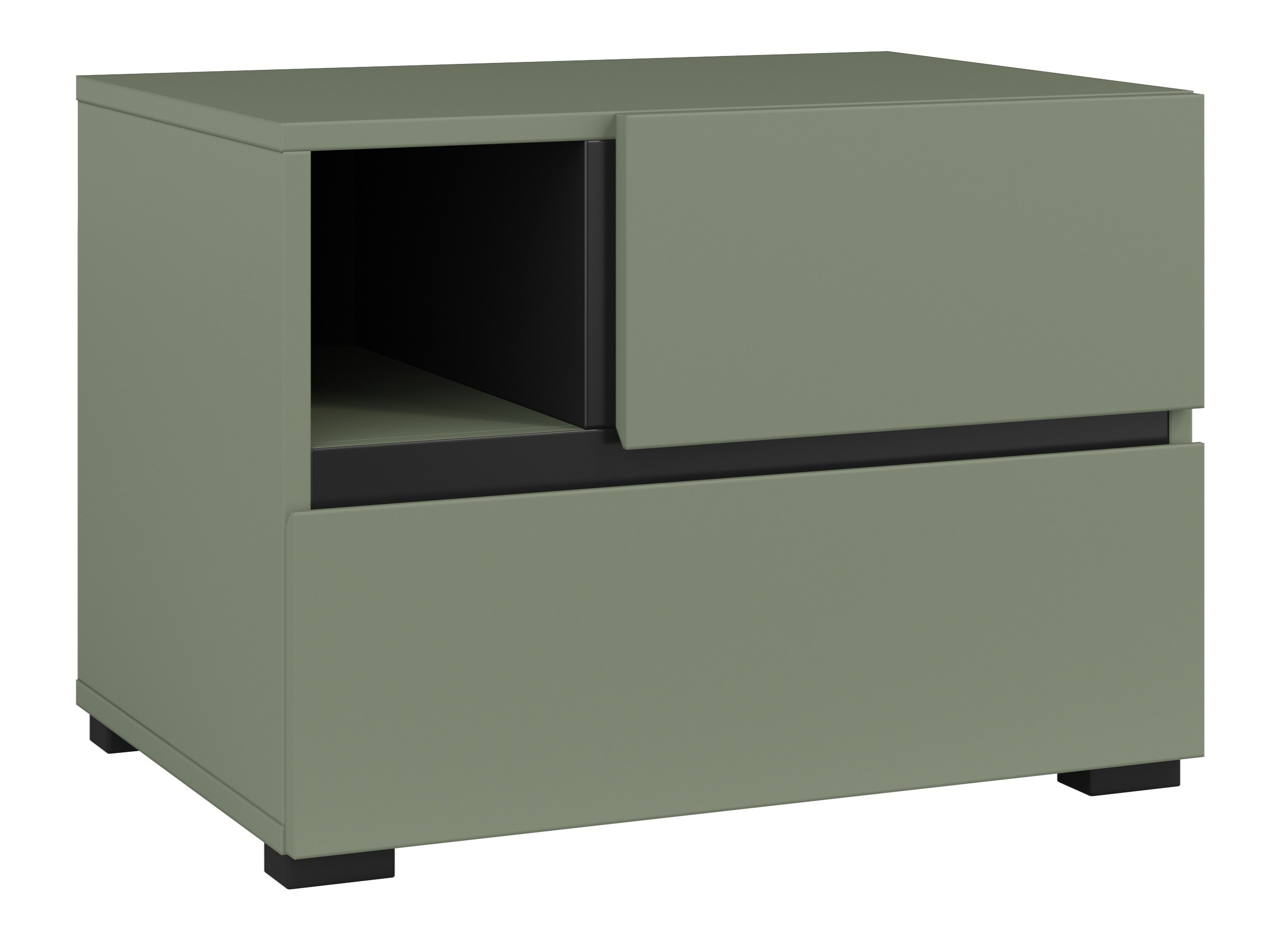 Прикроватная тумбочка Alfere 120 (Зелёный)