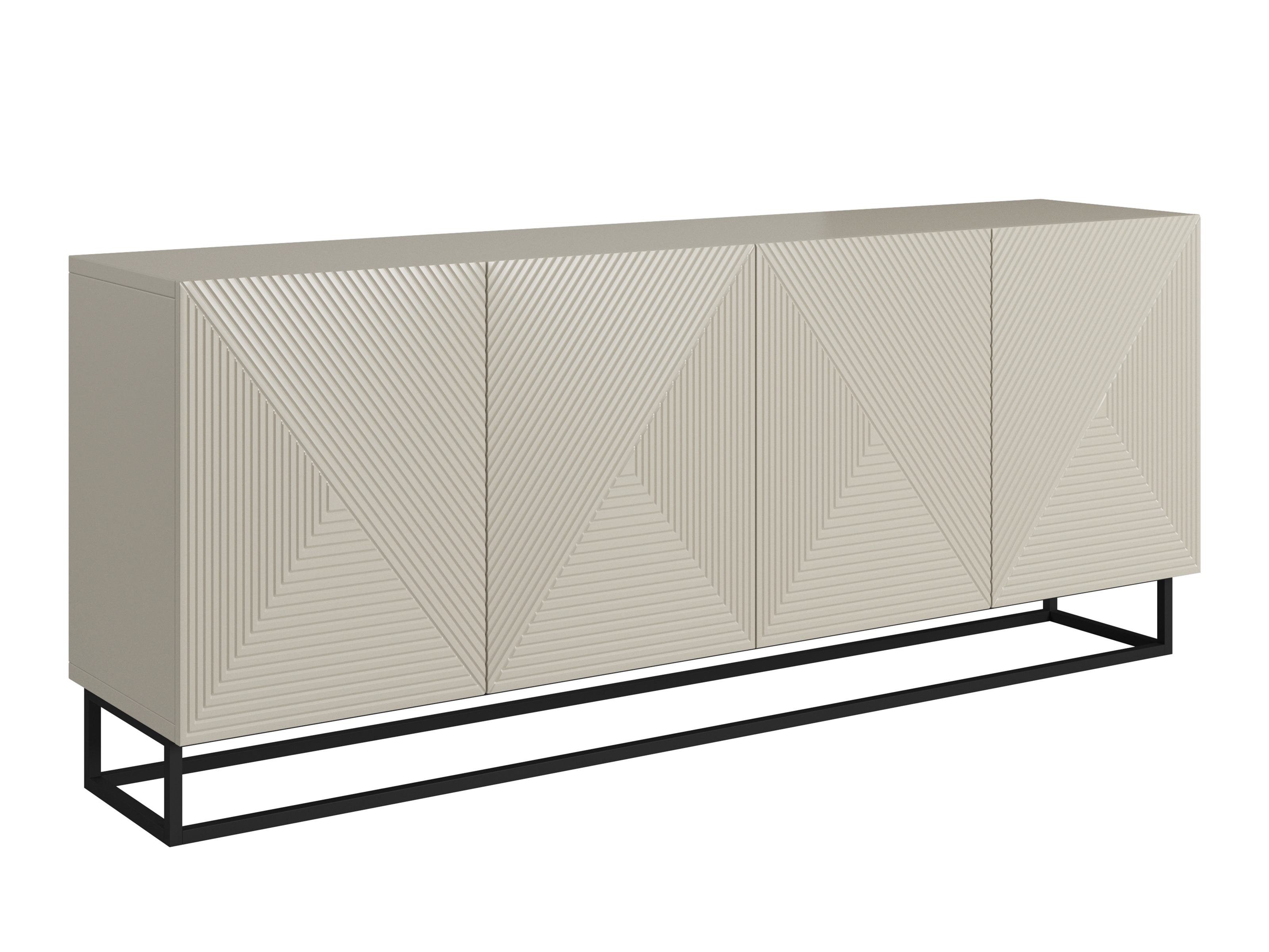 Шкафчик Dortivi 111 (Кашемир + Чёрный)