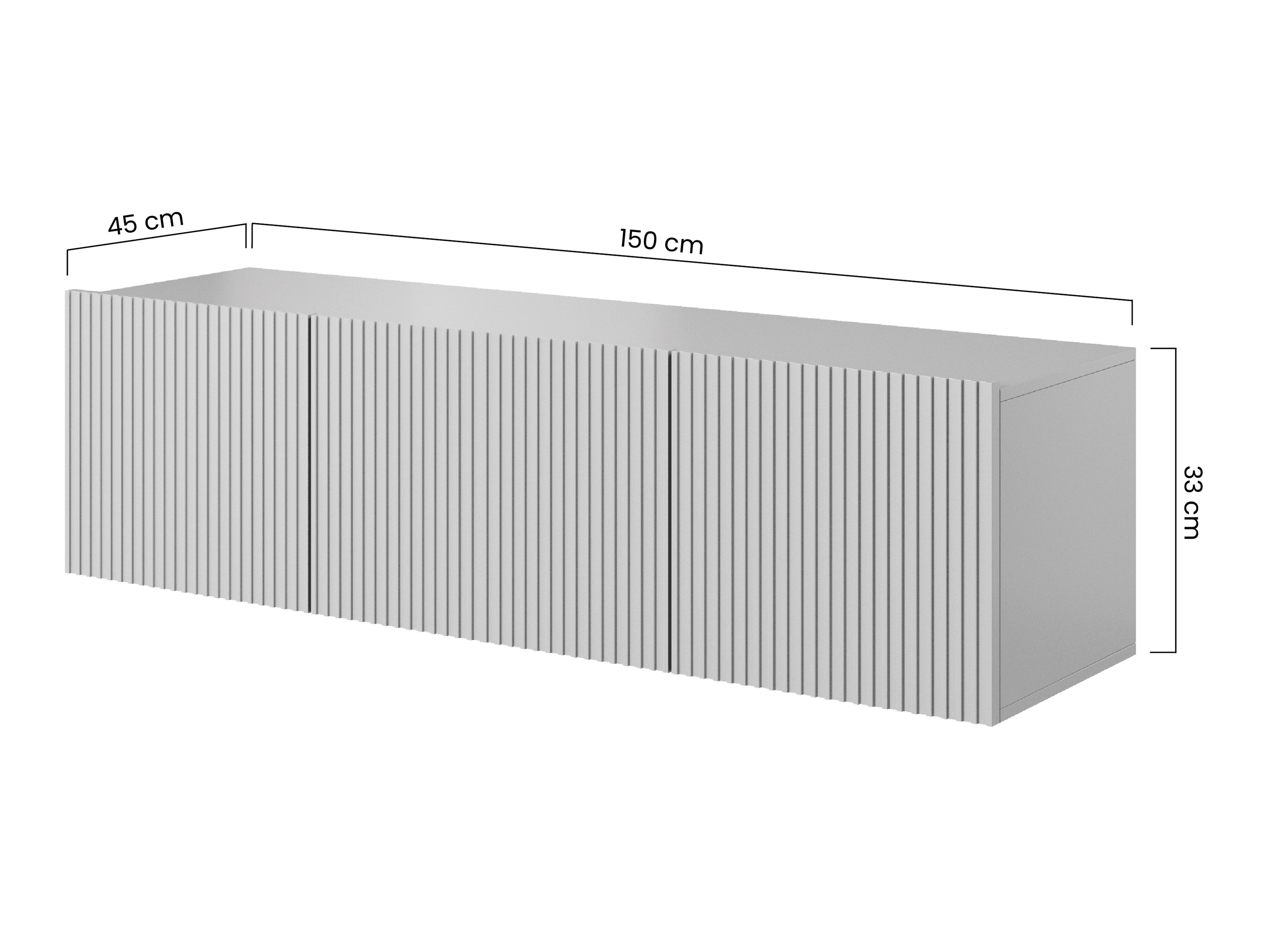 TV galds Melfelu 109 (Balts)