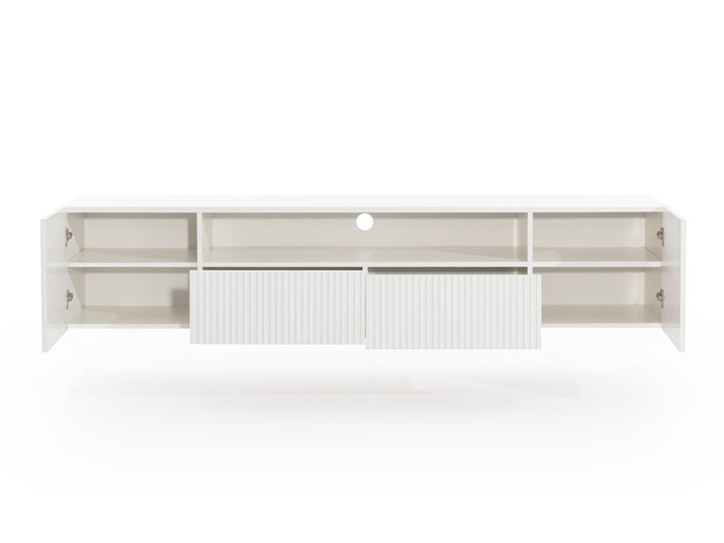 TV galds Melfelu 110 (Balts)