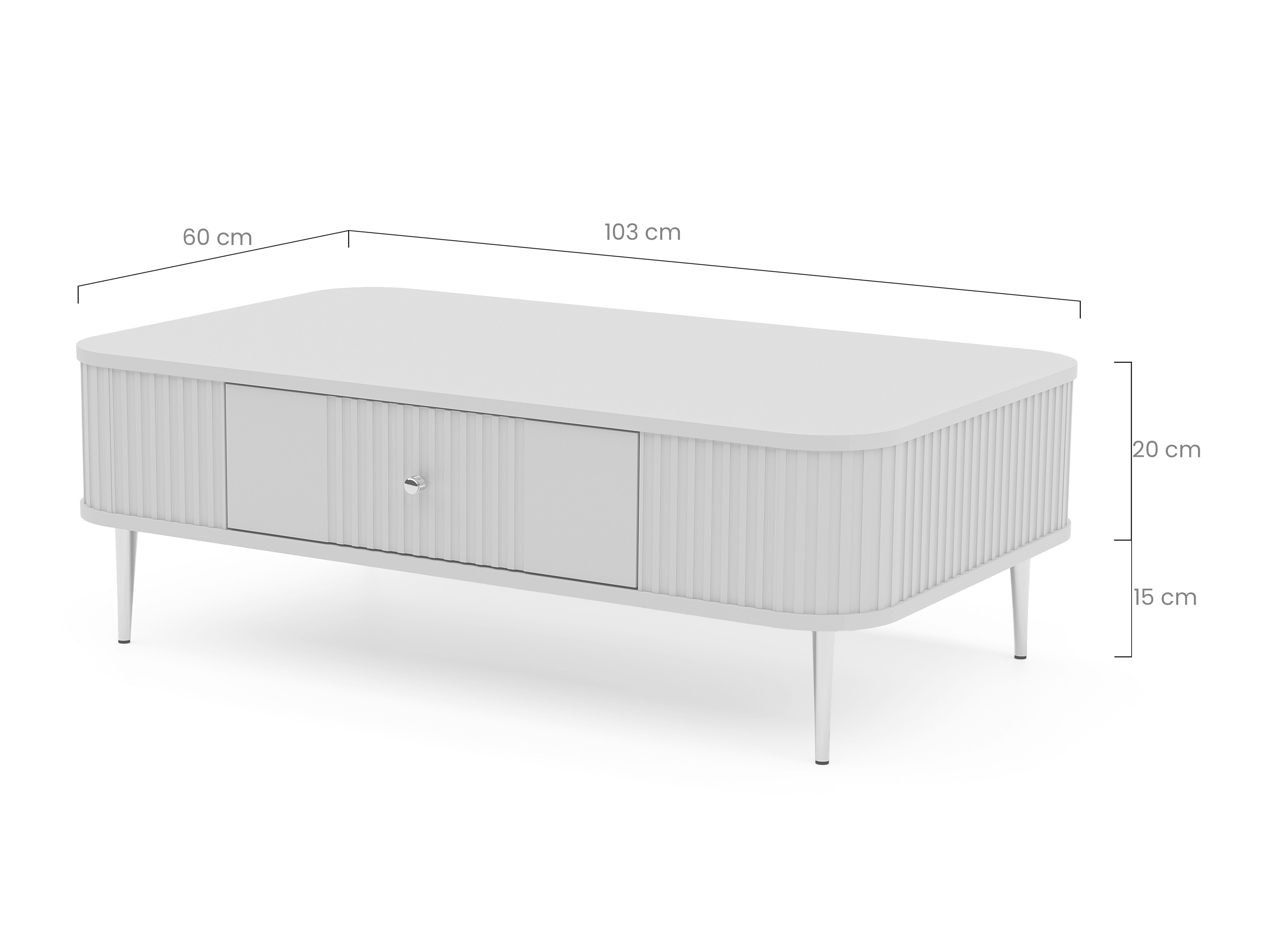 Žurnālu galdiņš Revtoru 105 (Kašmirs)