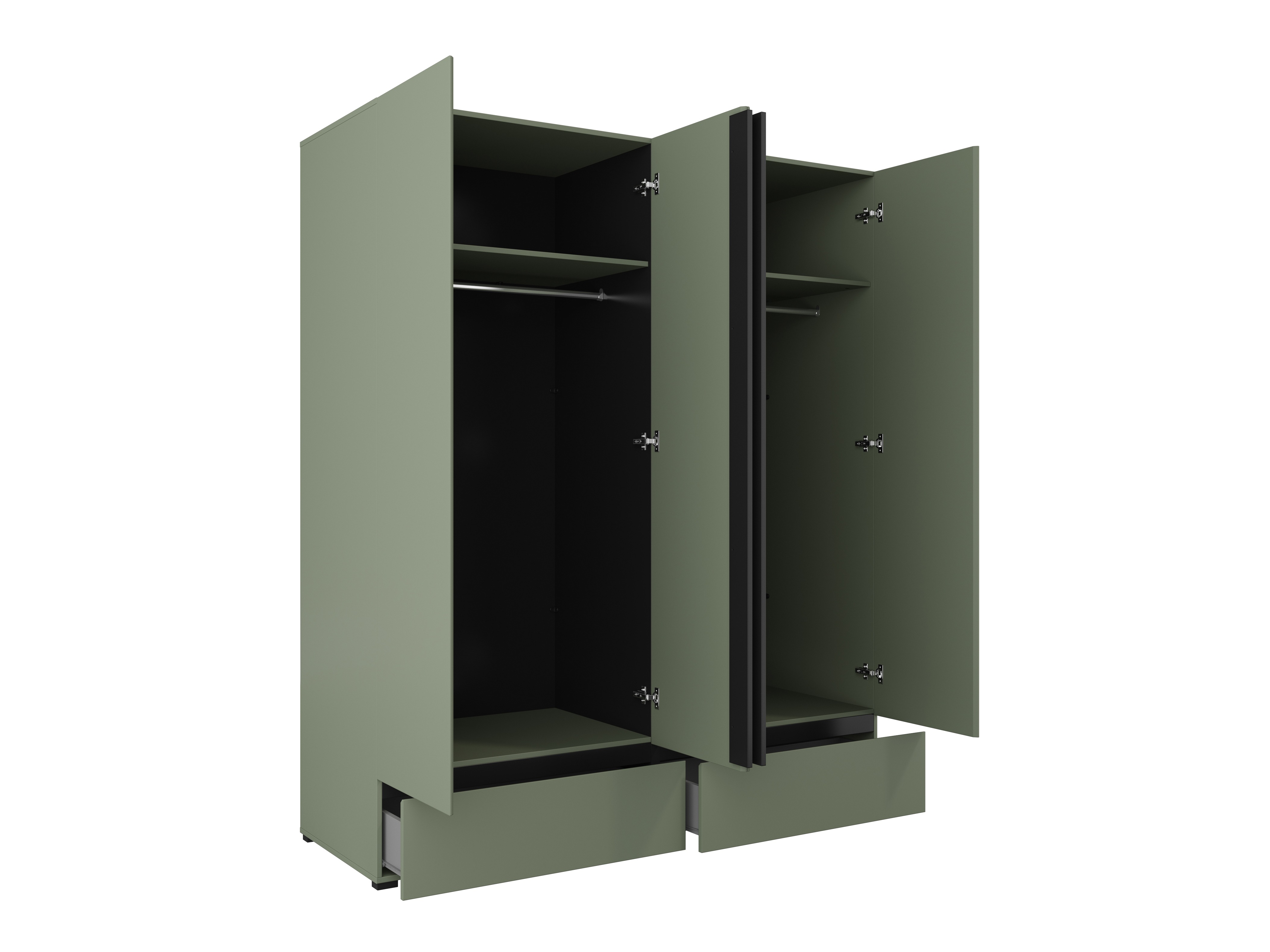 Guļamistabas komplekts Alfere 124 (Zaļš)