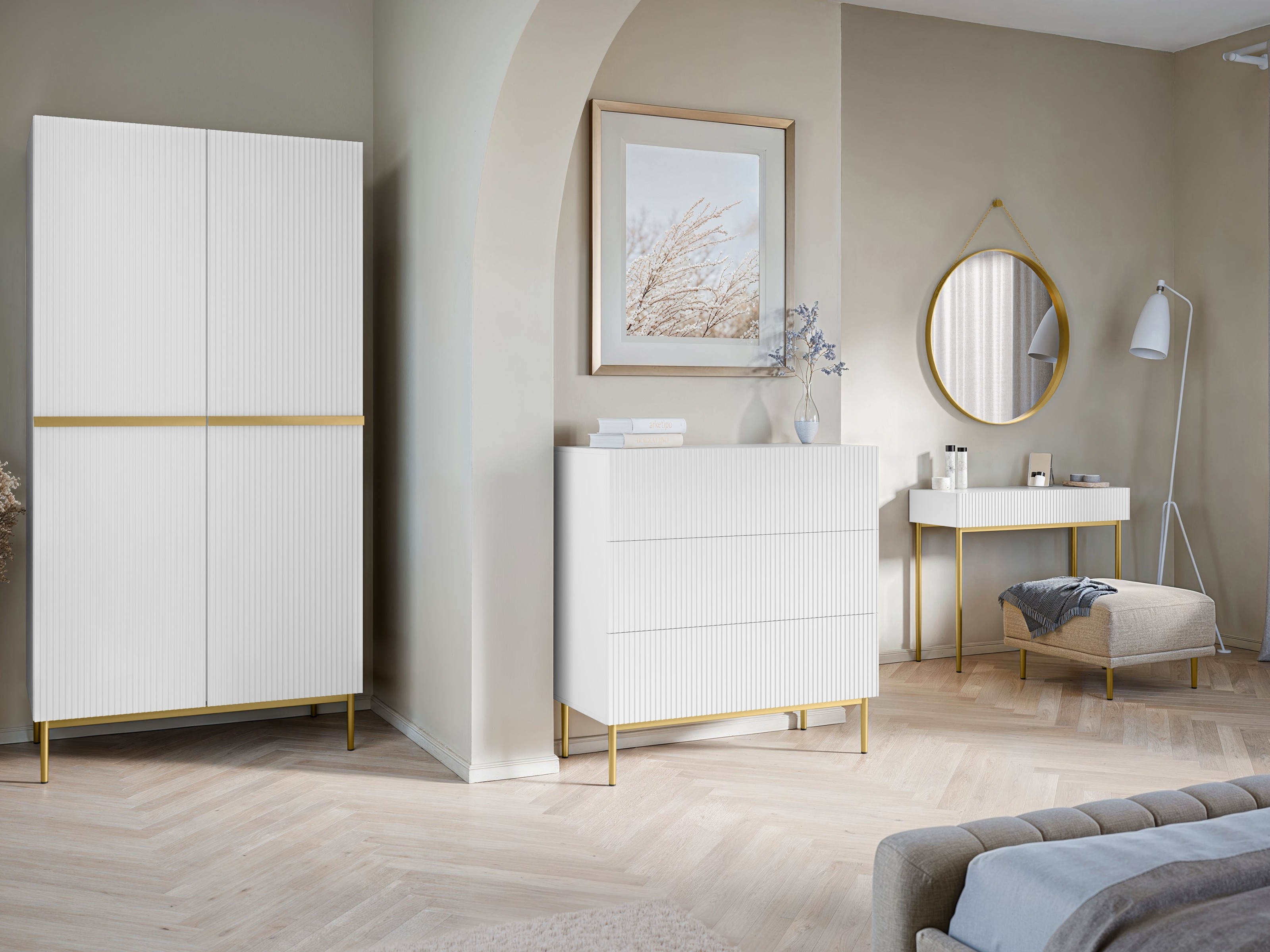 Письменный cтол Melfelu 113 (Белый)