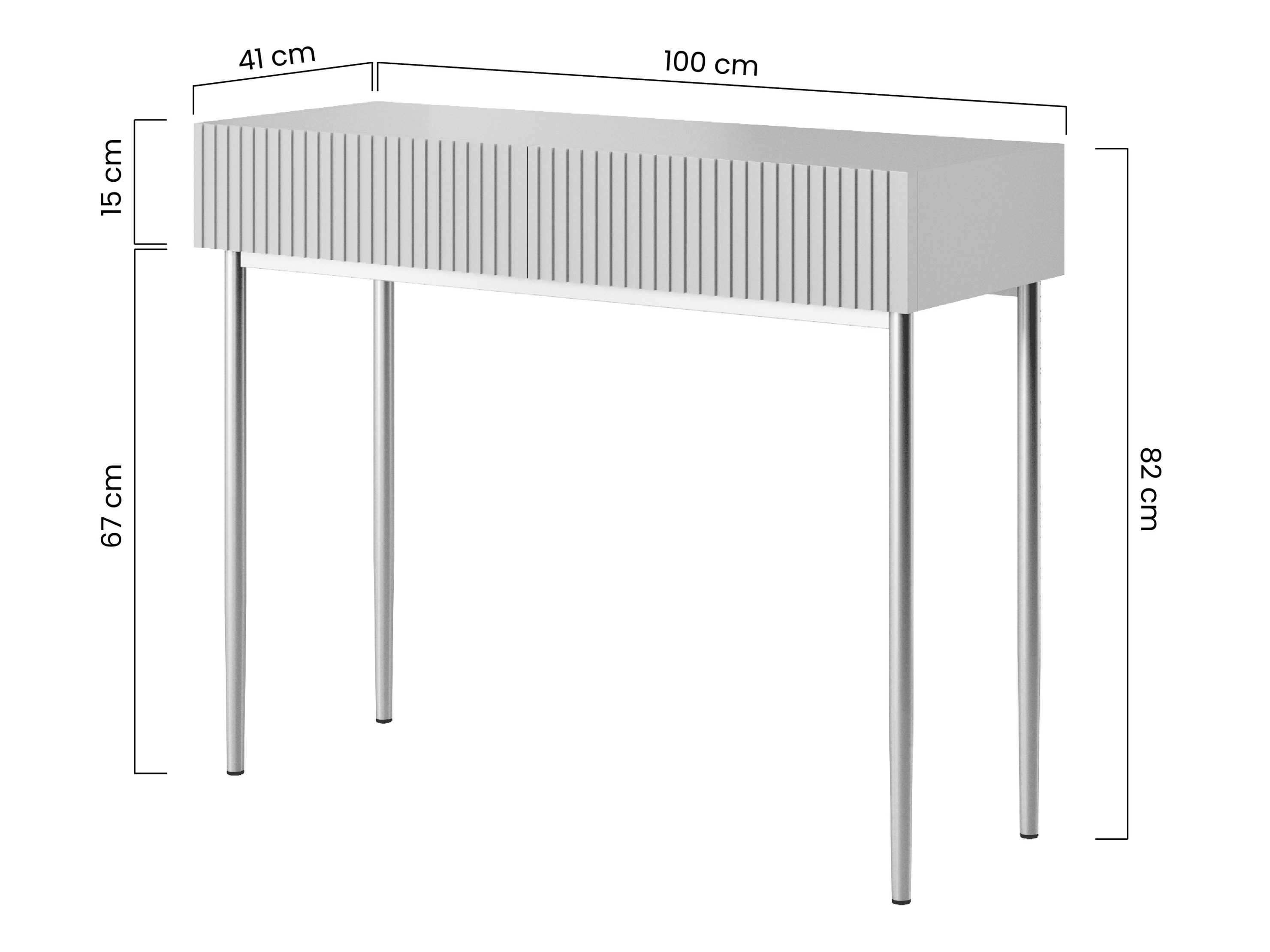 Rakstāmgalds Melfelu 113 (Balts)
