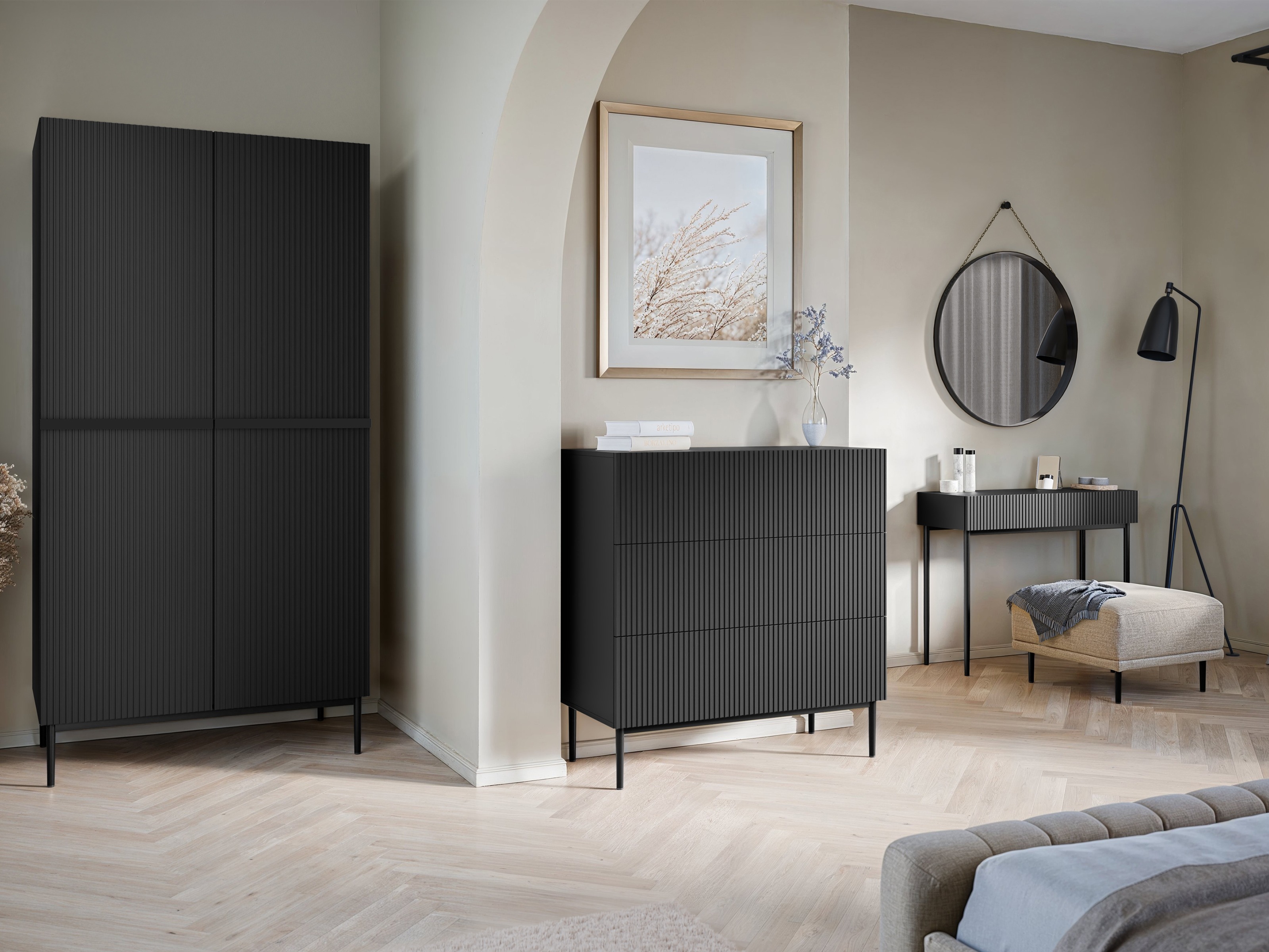 Rakstāmgalds Melfelu 113 (Melns)