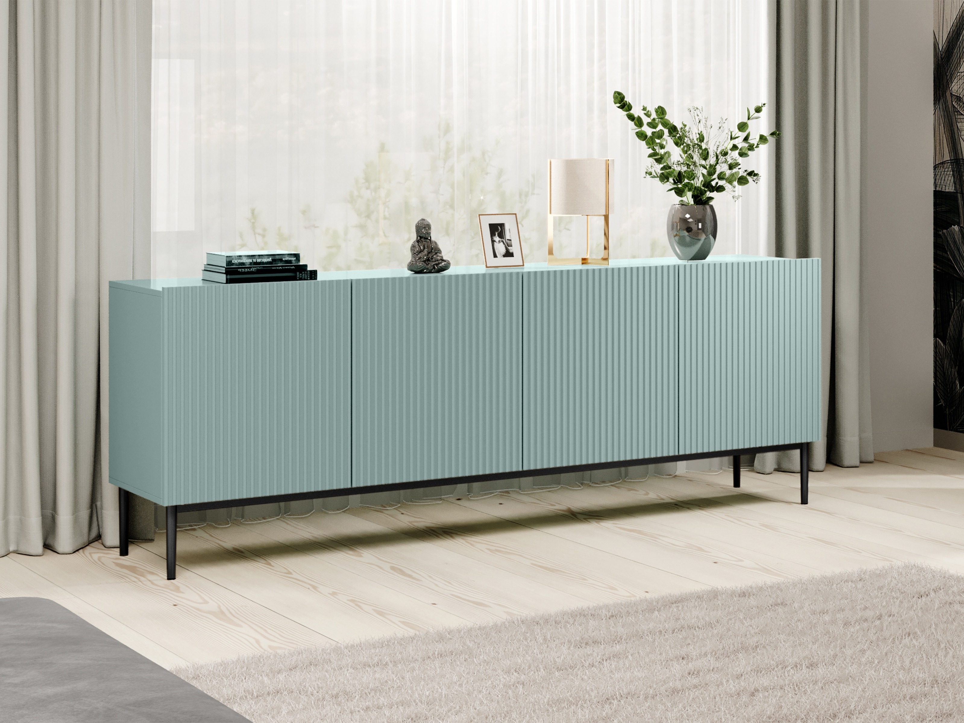 Шкафчик Melfelu 114 (Бирюзовый)