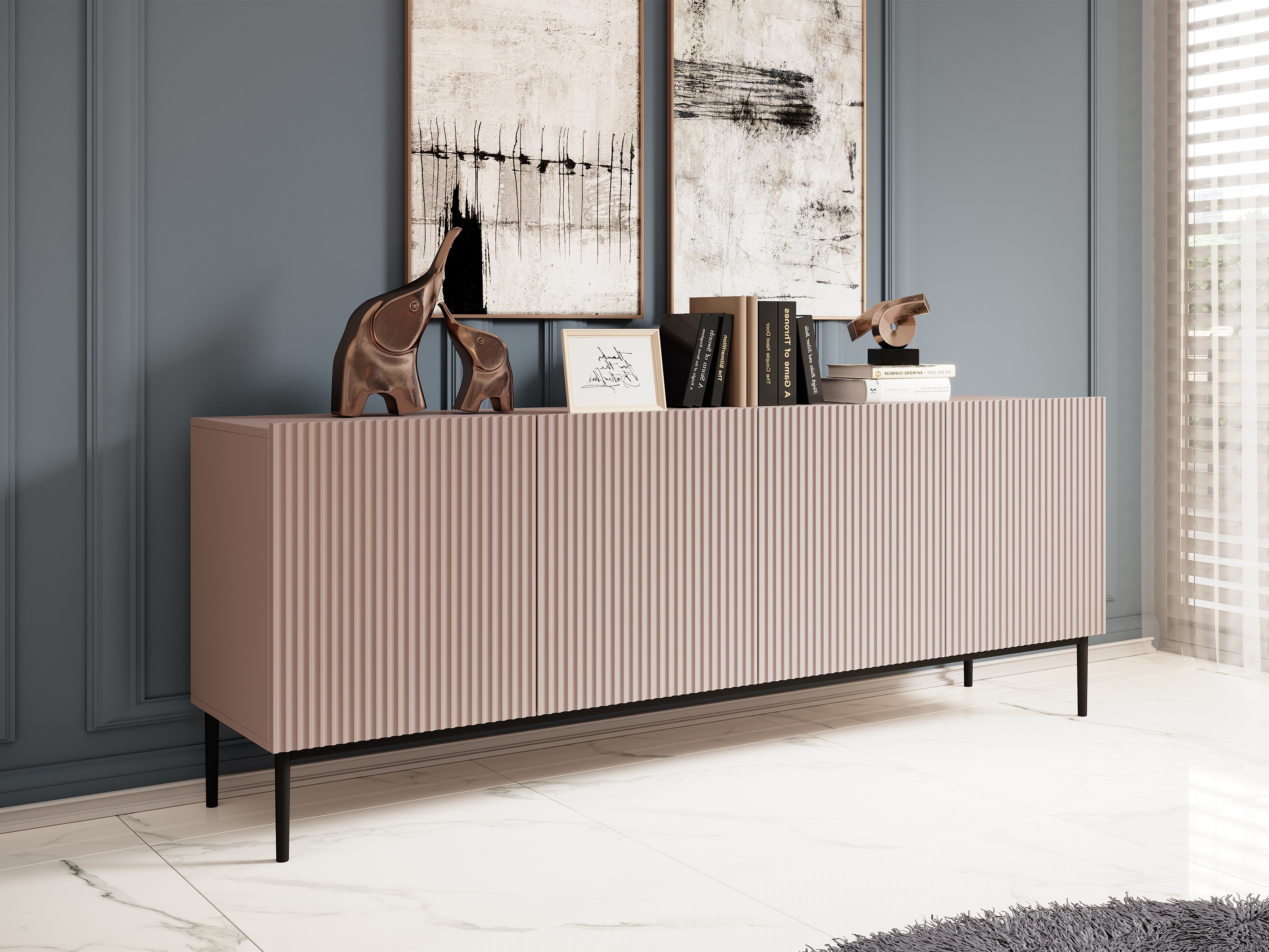 Шкафчик Melfelu 114 (Розовый)