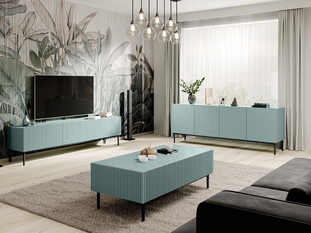 Skapis Melfelu 114 (Tirkīzs)