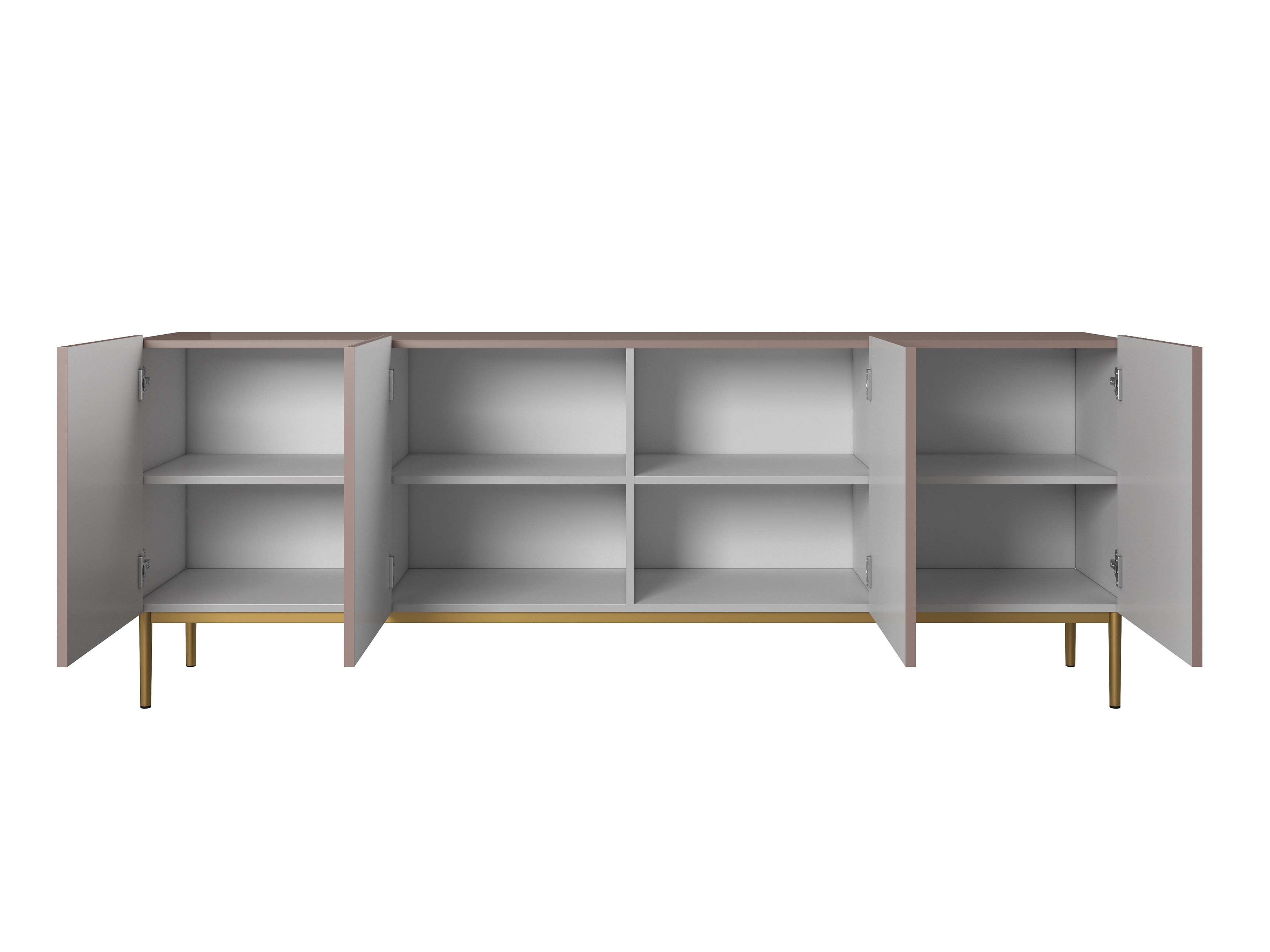 Skapis Melfelu 114 (Tumši rozā)