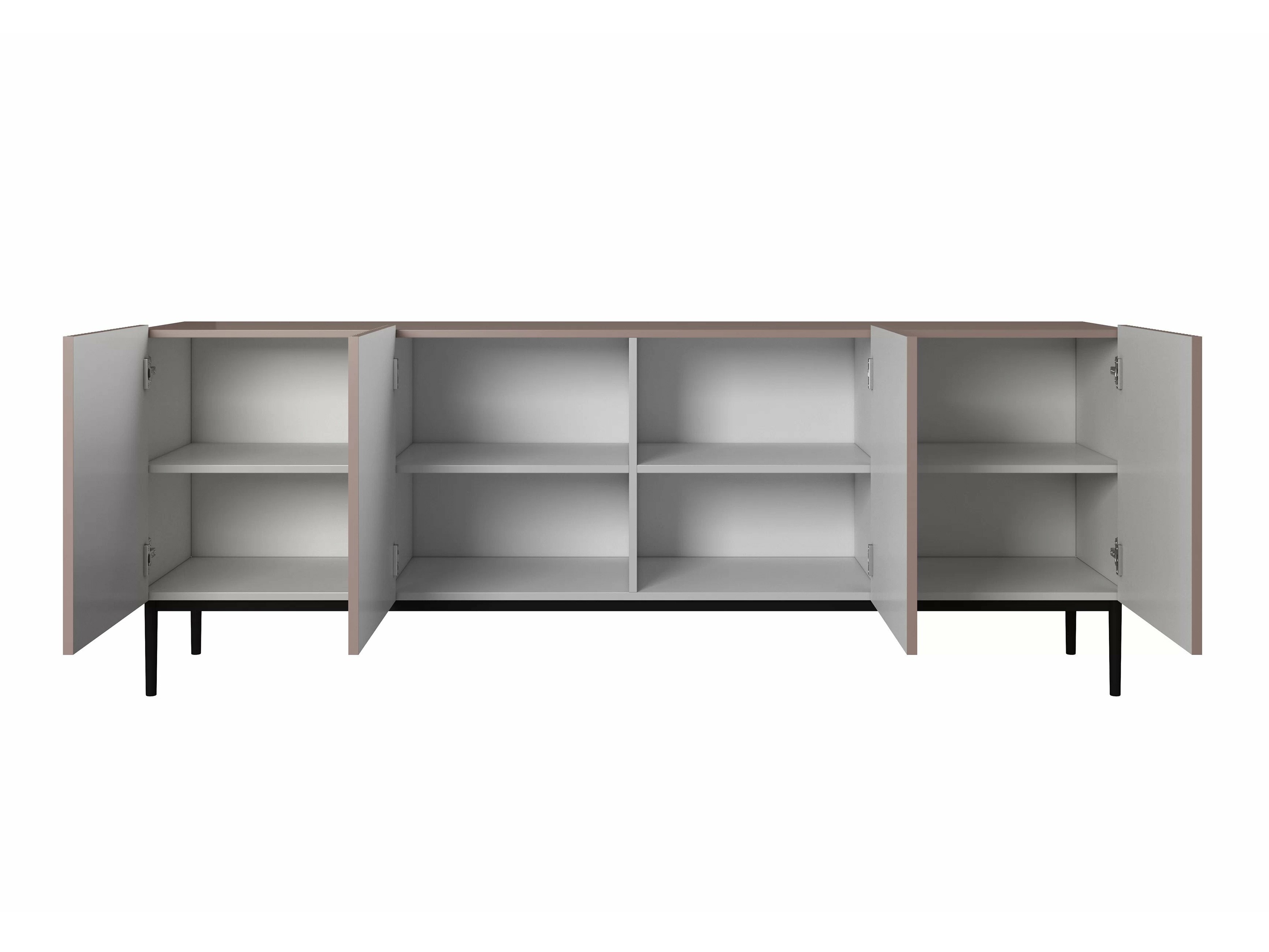 Skapis Melfelu 114 (Tumši rozā)