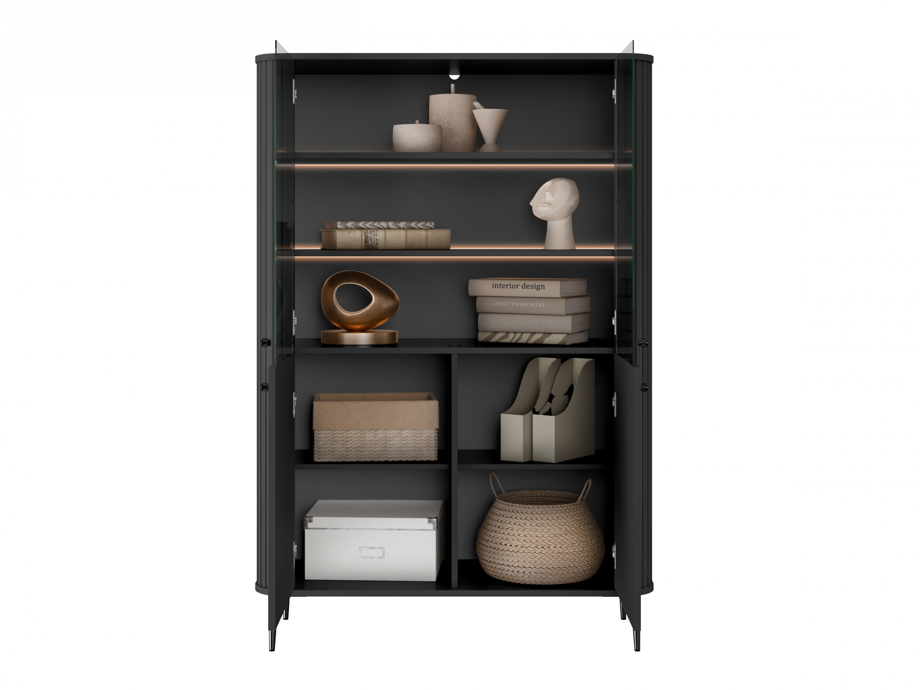 Стеллаж Revtoru 108 (Чёрный)