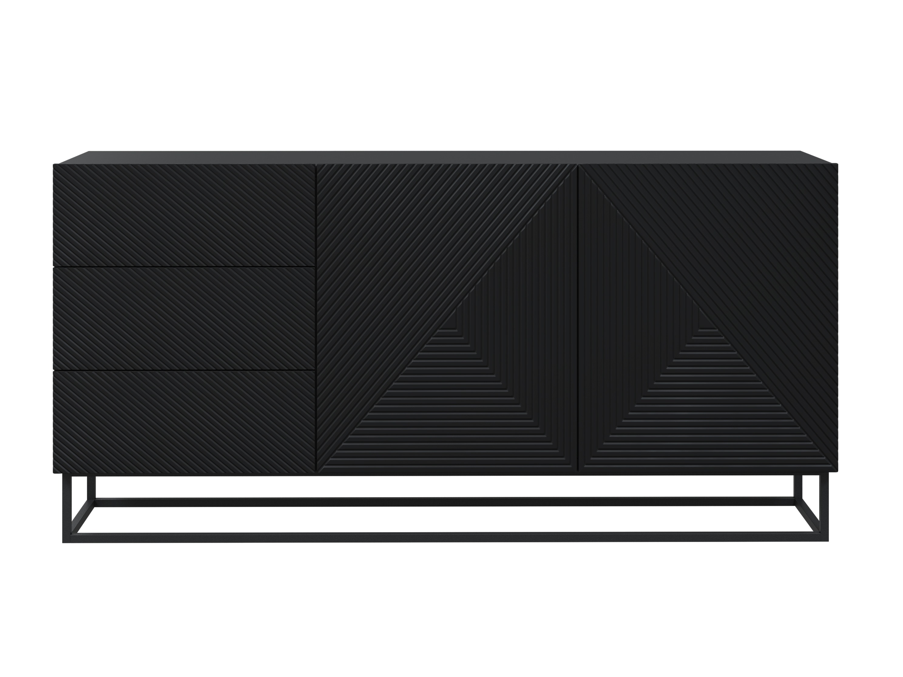 Kомод Dortivi 114 (Матовый черный)