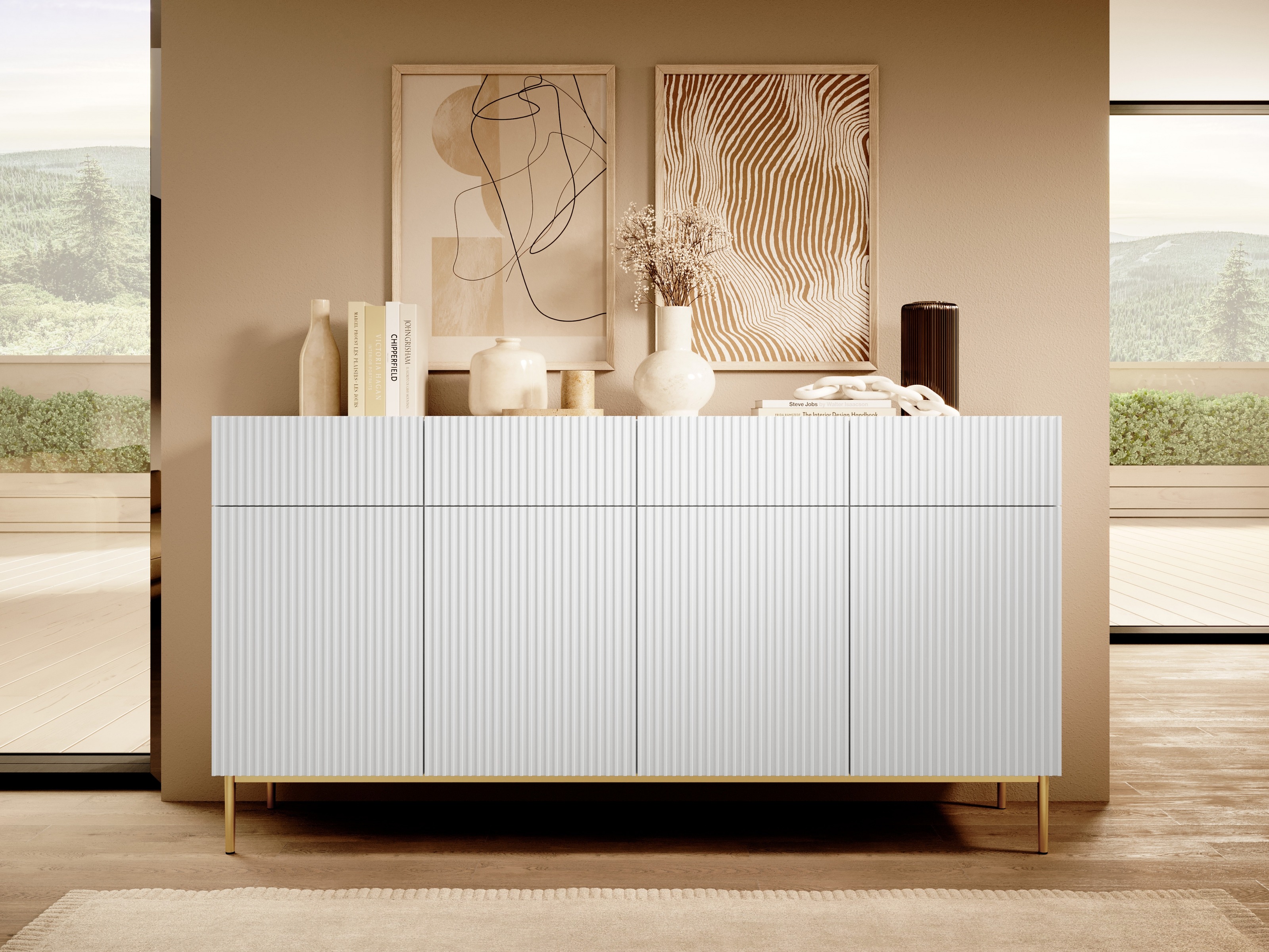 Kомод Melfelu 116 (Золотой)