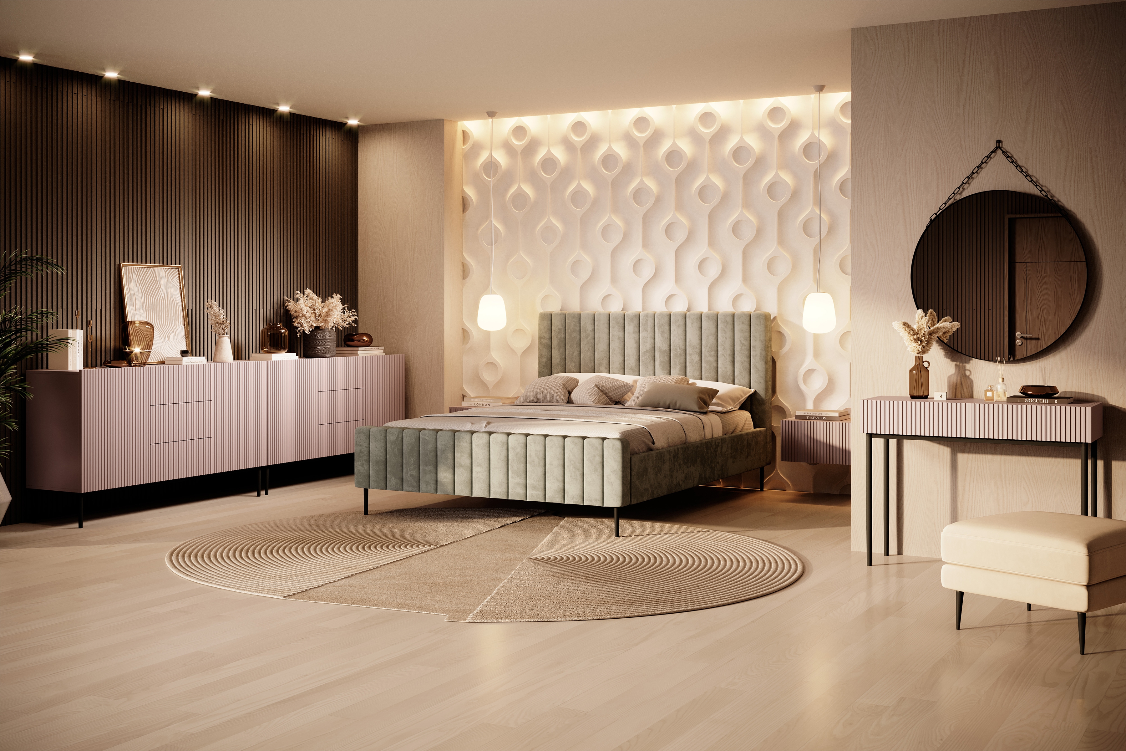 Kомод Melfelu 117 (Чёрный)