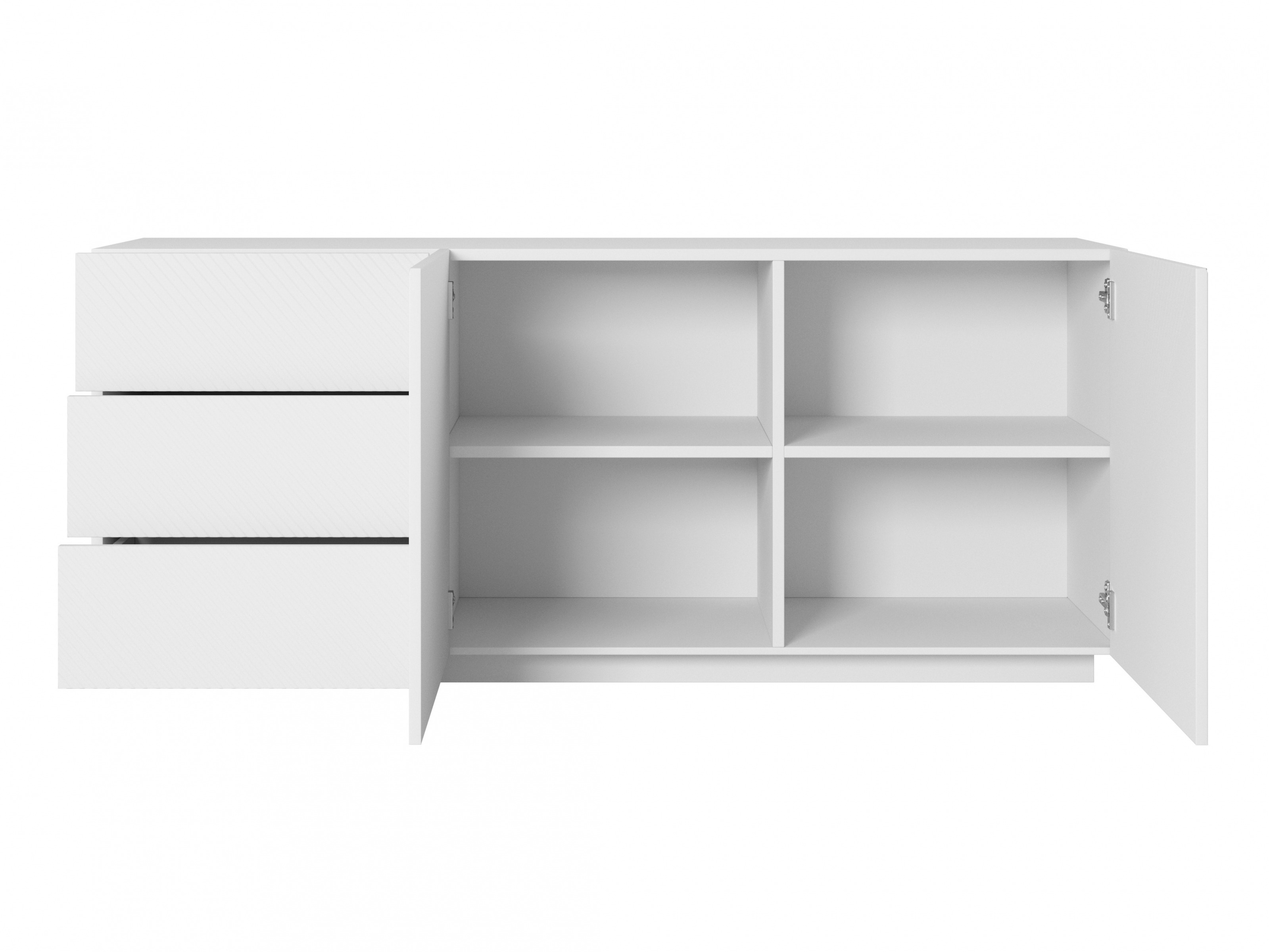 Kumode Dortivi 113 (Matēts balts)