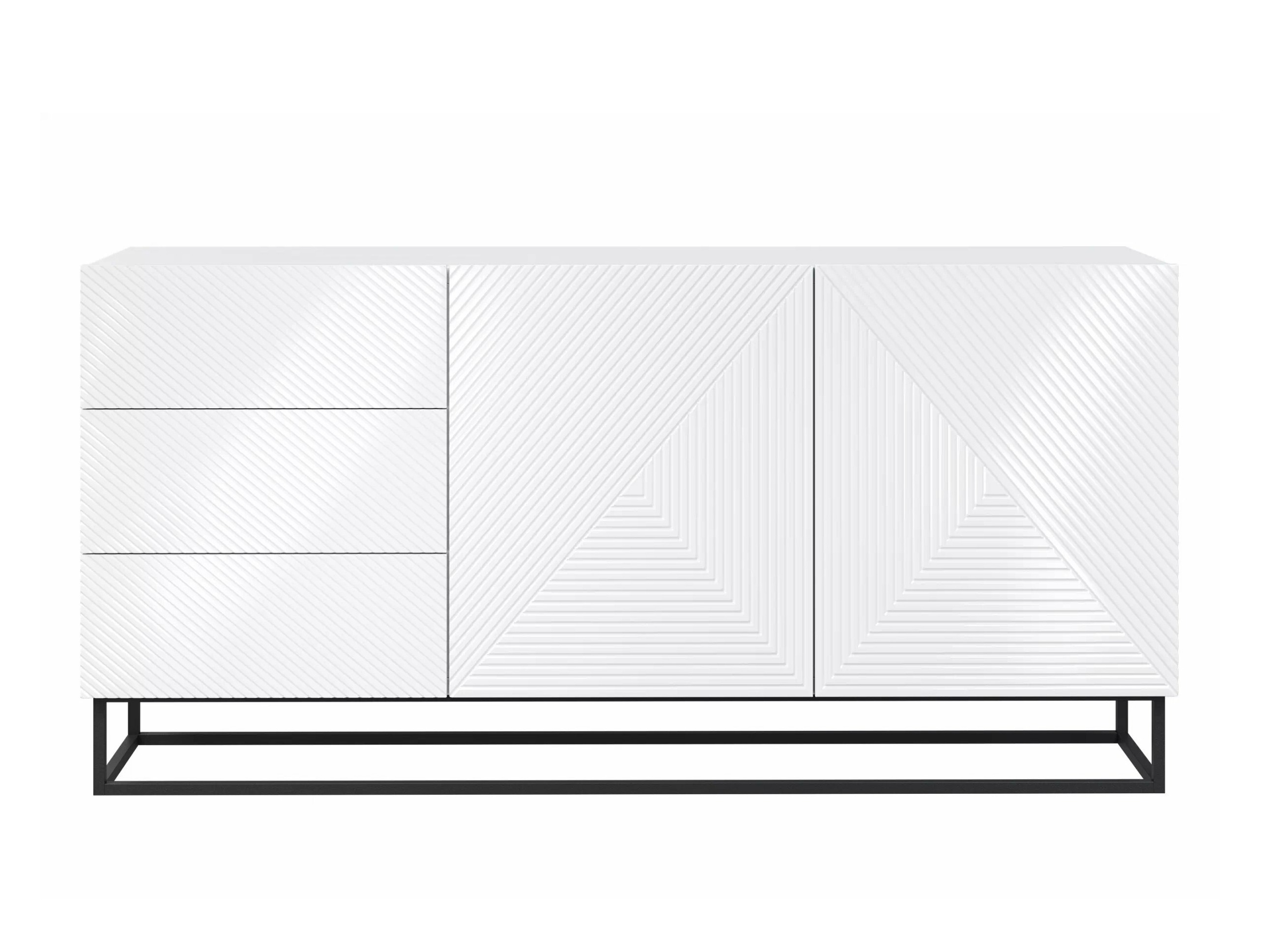 Kumode Dortivi 114 (Glancēts balts)