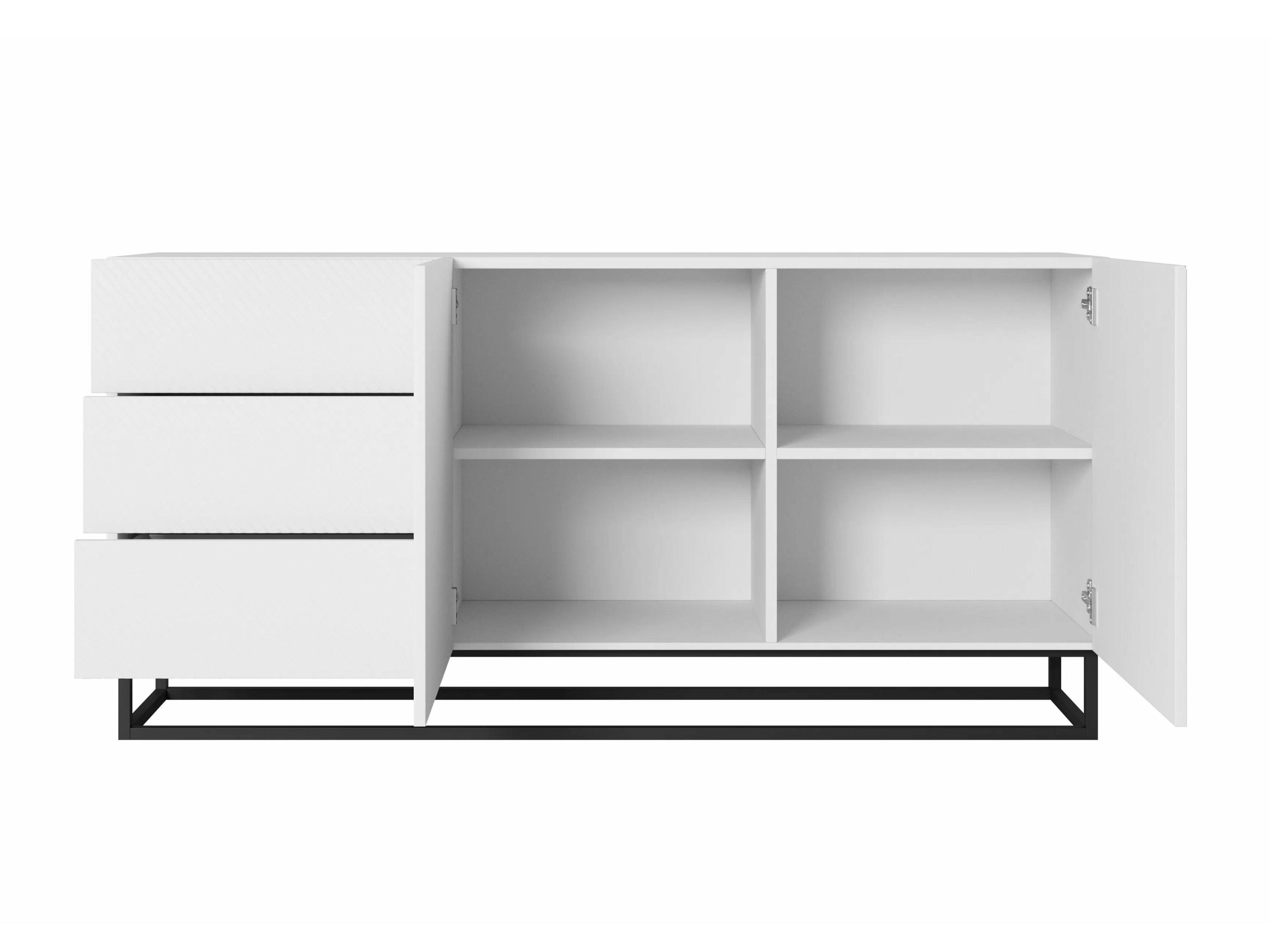 Kumode Dortivi 114 (Matēts balts)