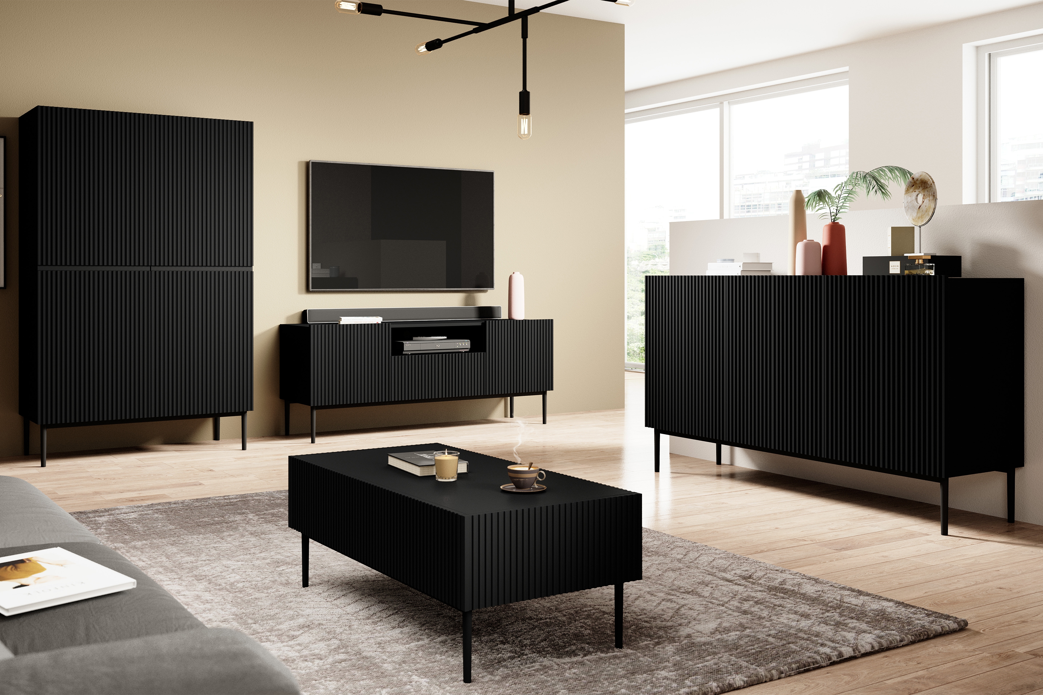 Kumode Melfelu 117 (Melns)