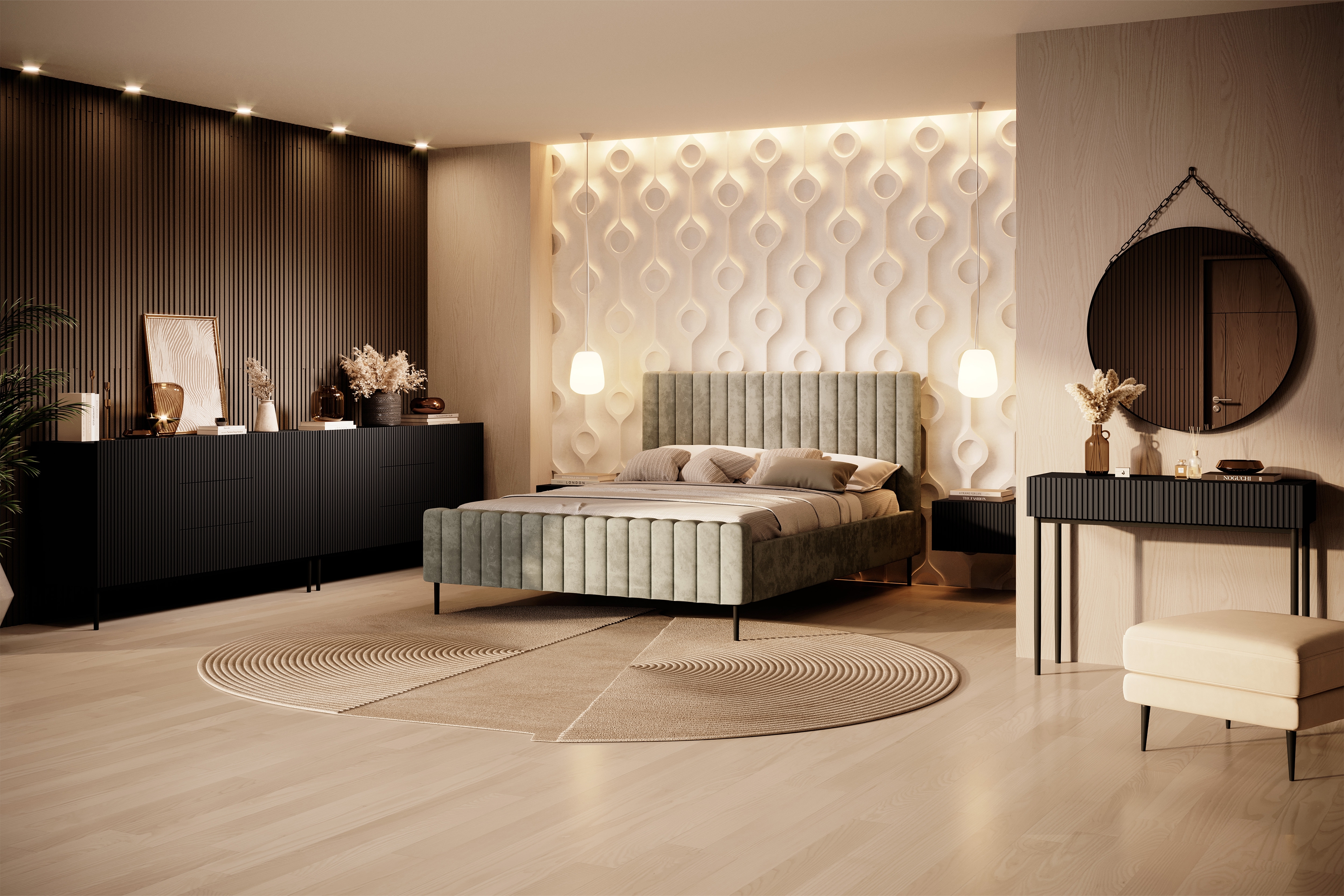 Kumode Melfelu 117 (Melns)